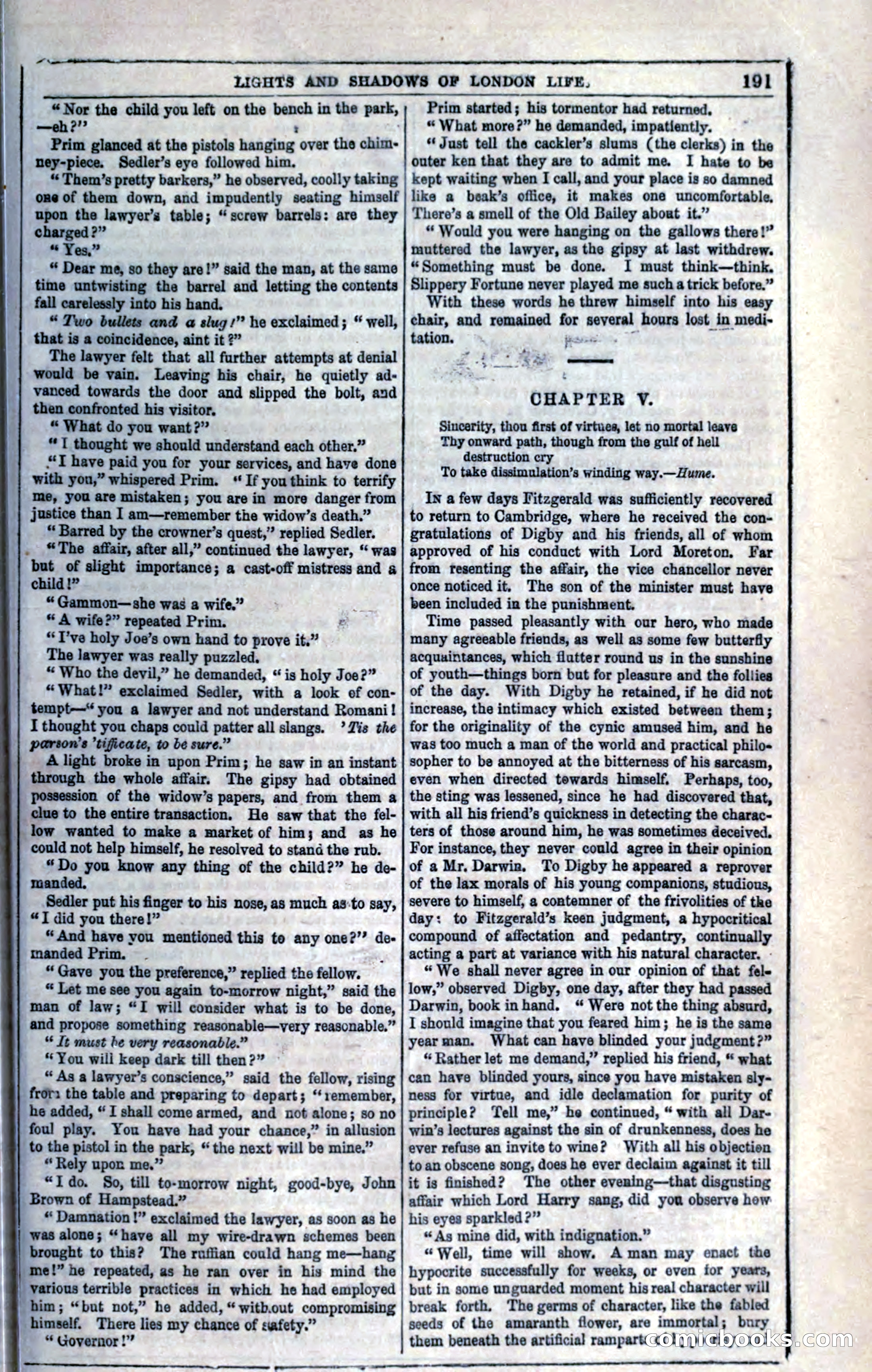 The Mysteries of London; or, Lights and Shadows of London Life — page 197 of 394