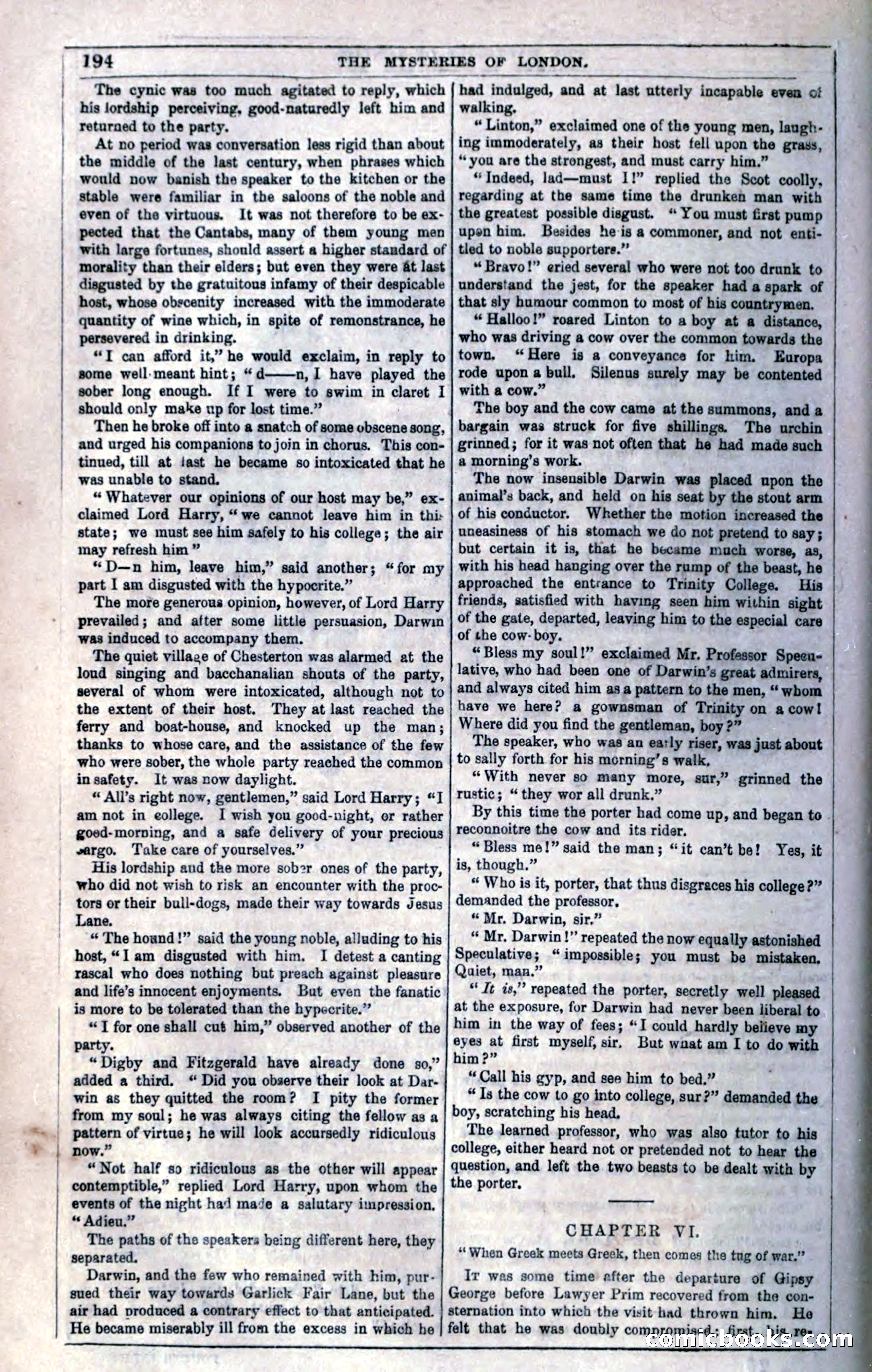 The Mysteries of London; or, Lights and Shadows of London Life — page 200 of 394