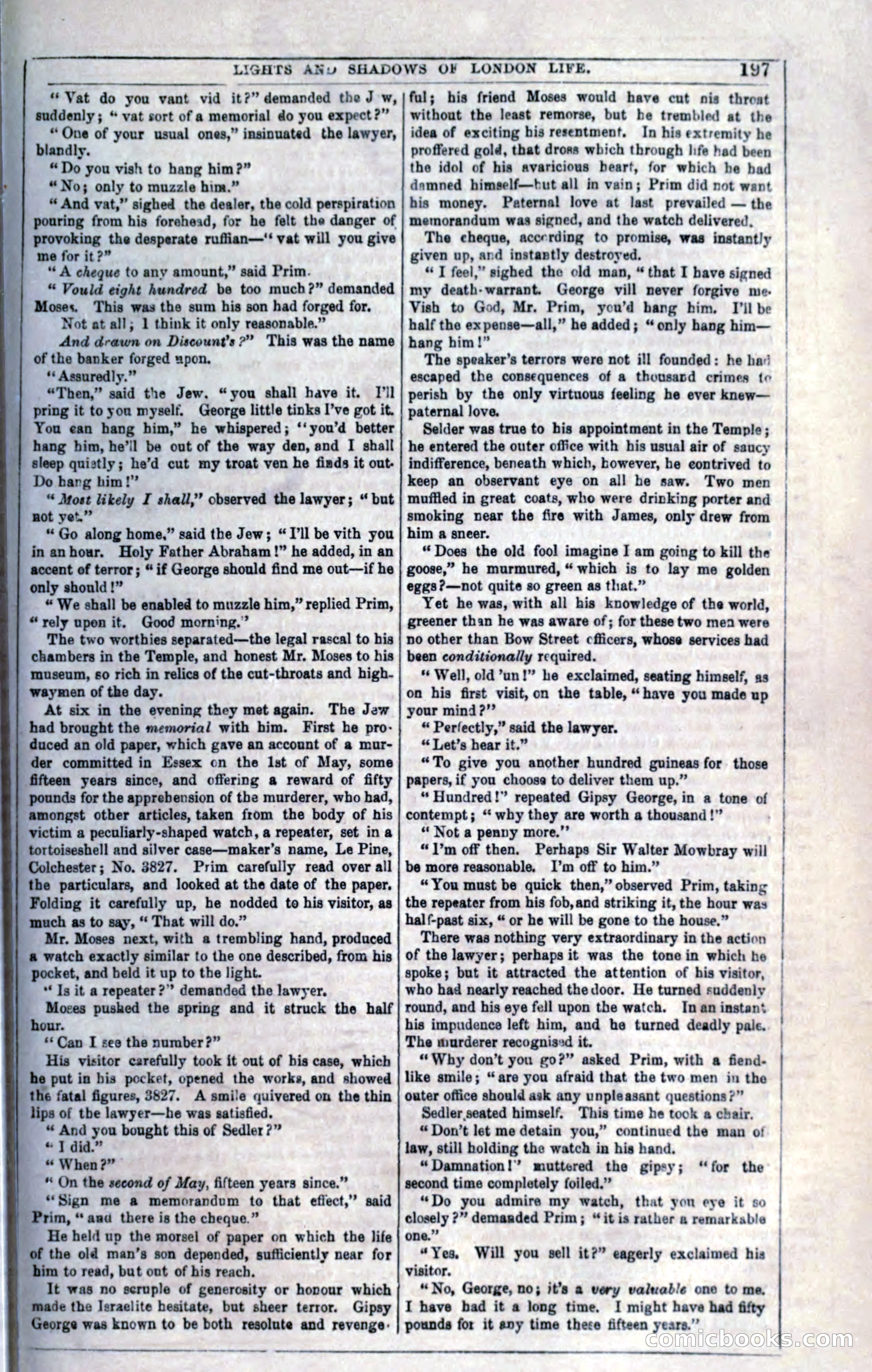 The Mysteries of London; or, Lights and Shadows of London Life — page 203 of 394