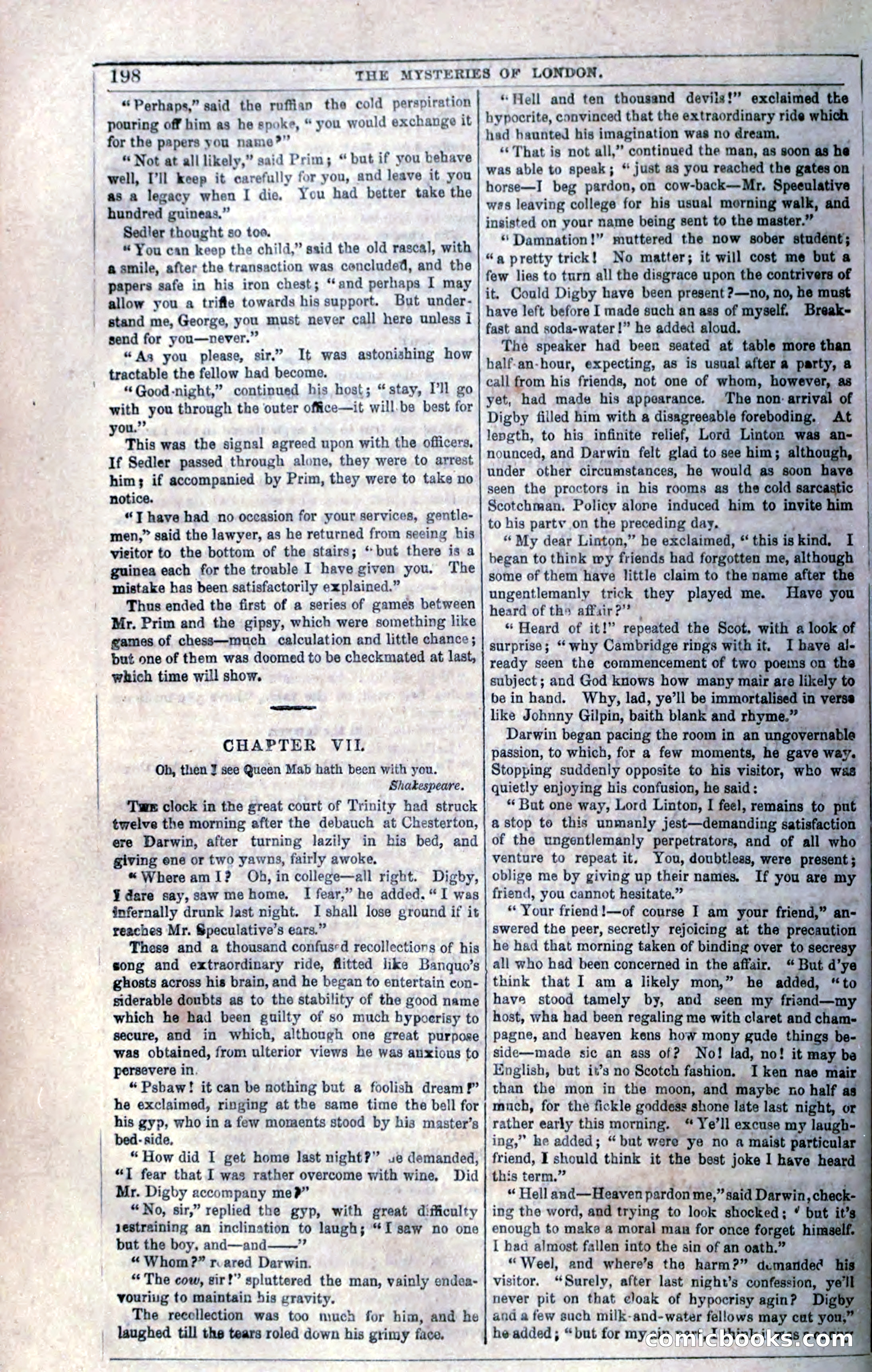 The Mysteries of London; or, Lights and Shadows of London Life — page 204 of 394