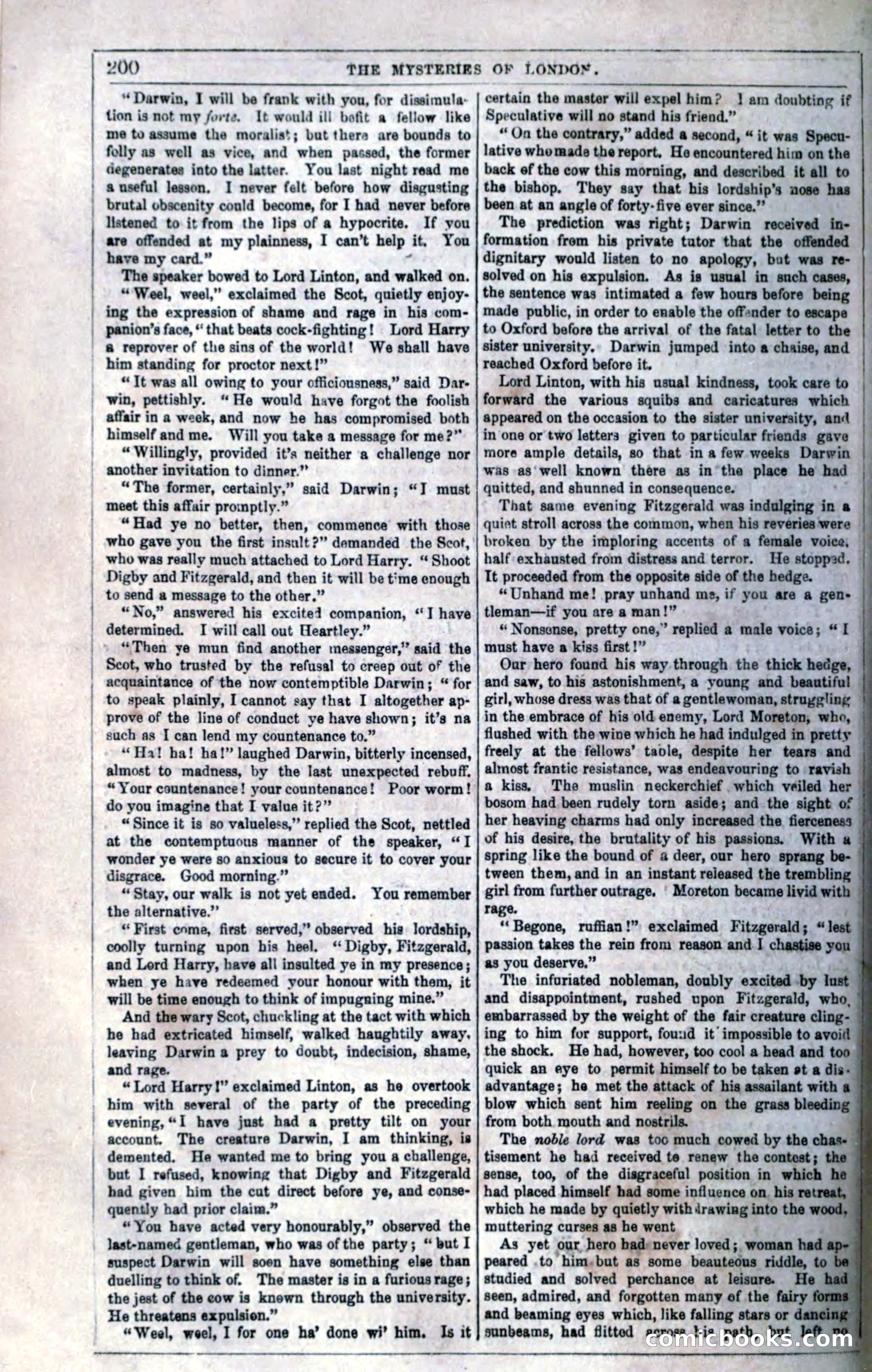 The Mysteries of London; or, Lights and Shadows of London Life — page 206 of 394