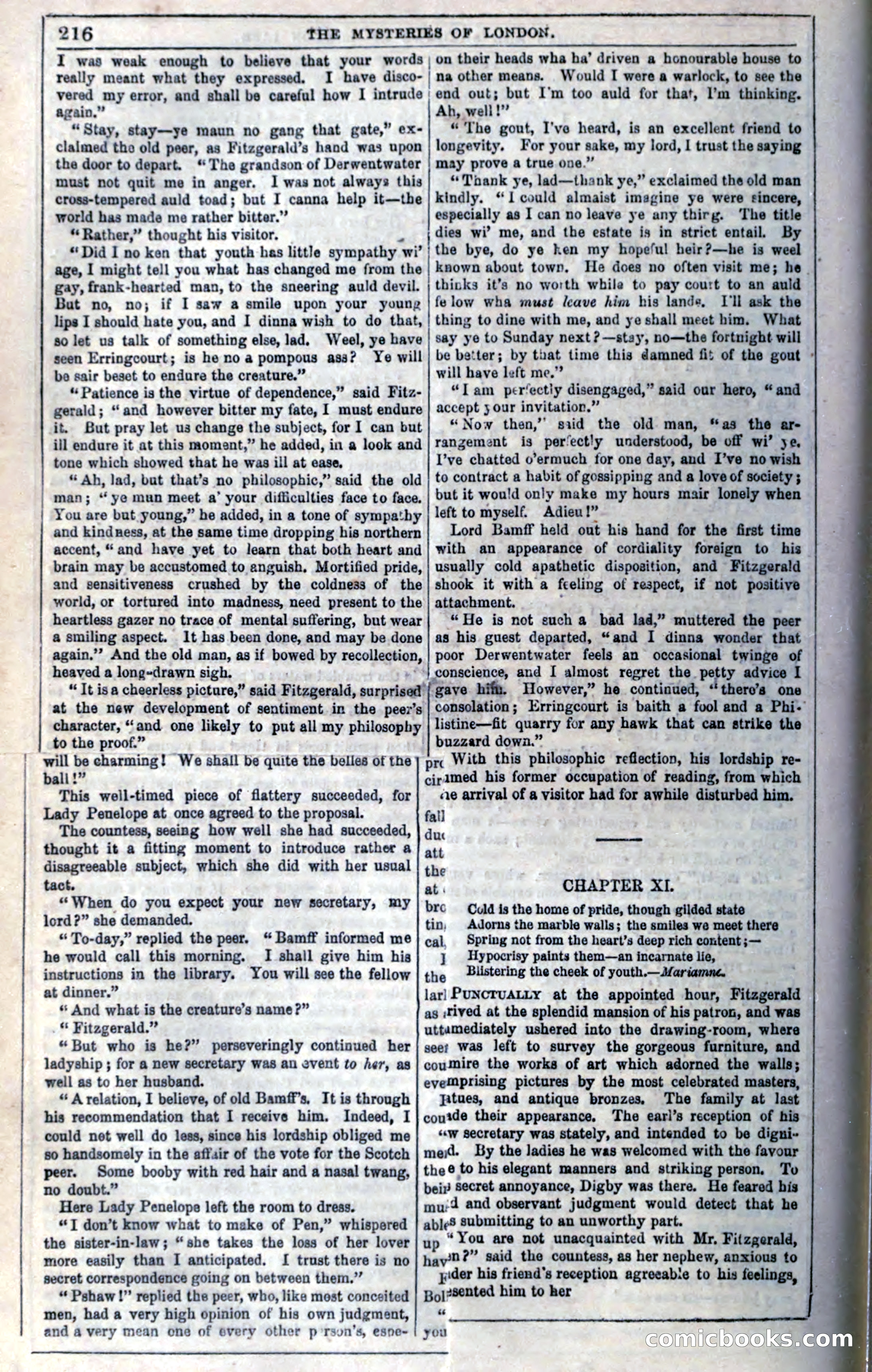 The Mysteries of London; or, Lights and Shadows of London Life — page 222 of 394