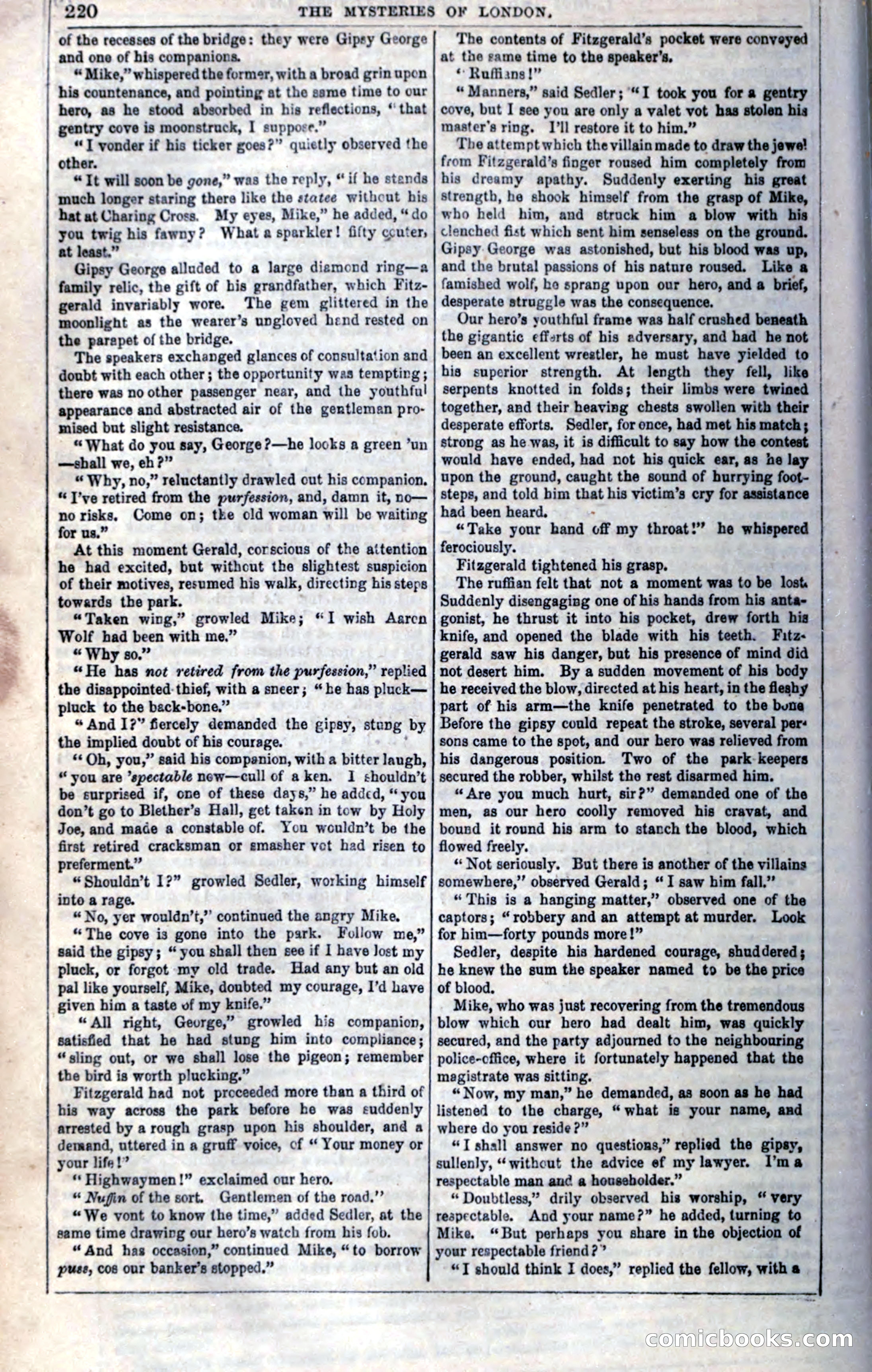The Mysteries of London; or, Lights and Shadows of London Life — page 226 of 394