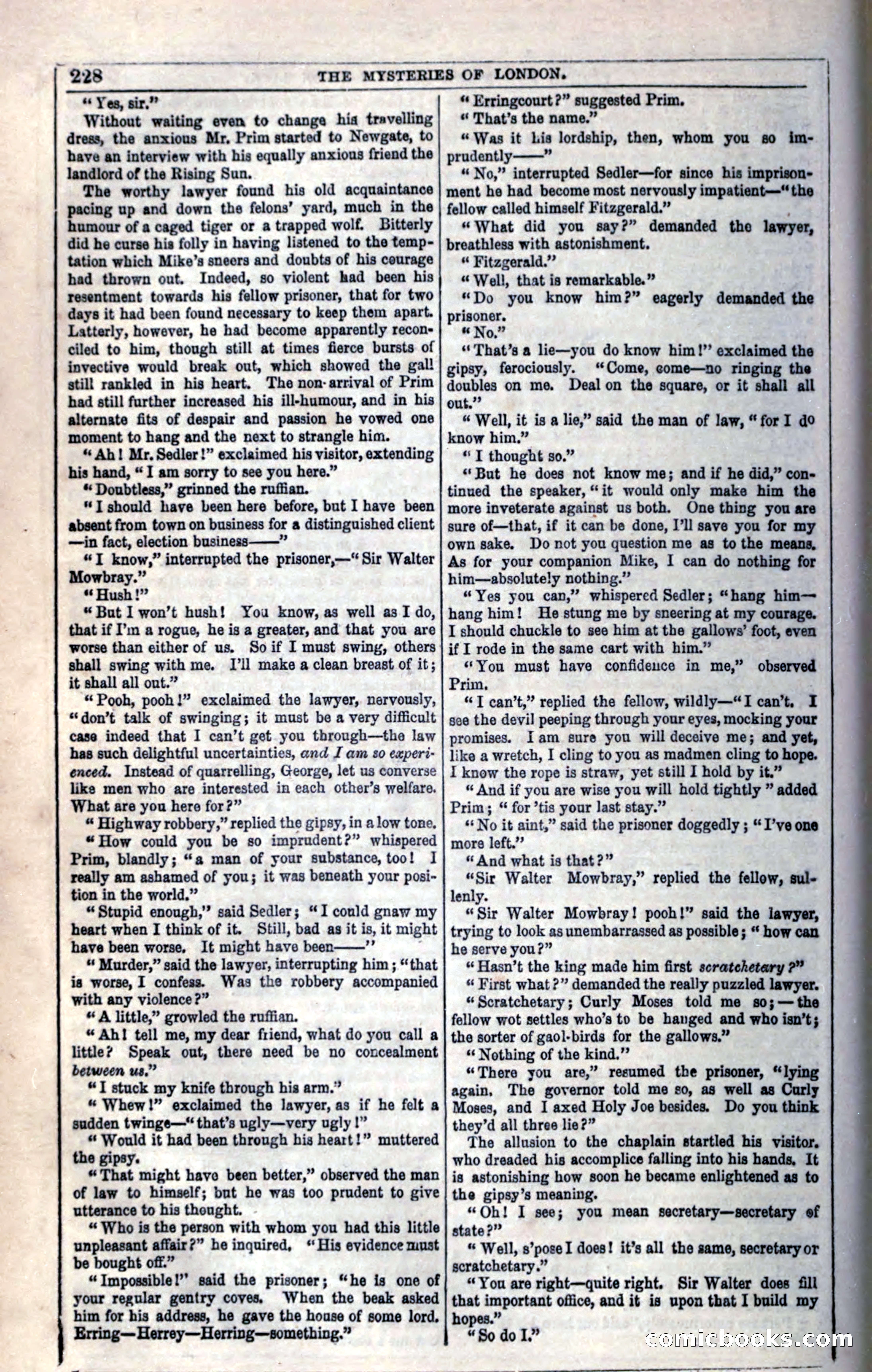 The Mysteries of London; or, Lights and Shadows of London Life — page 234 of 394
