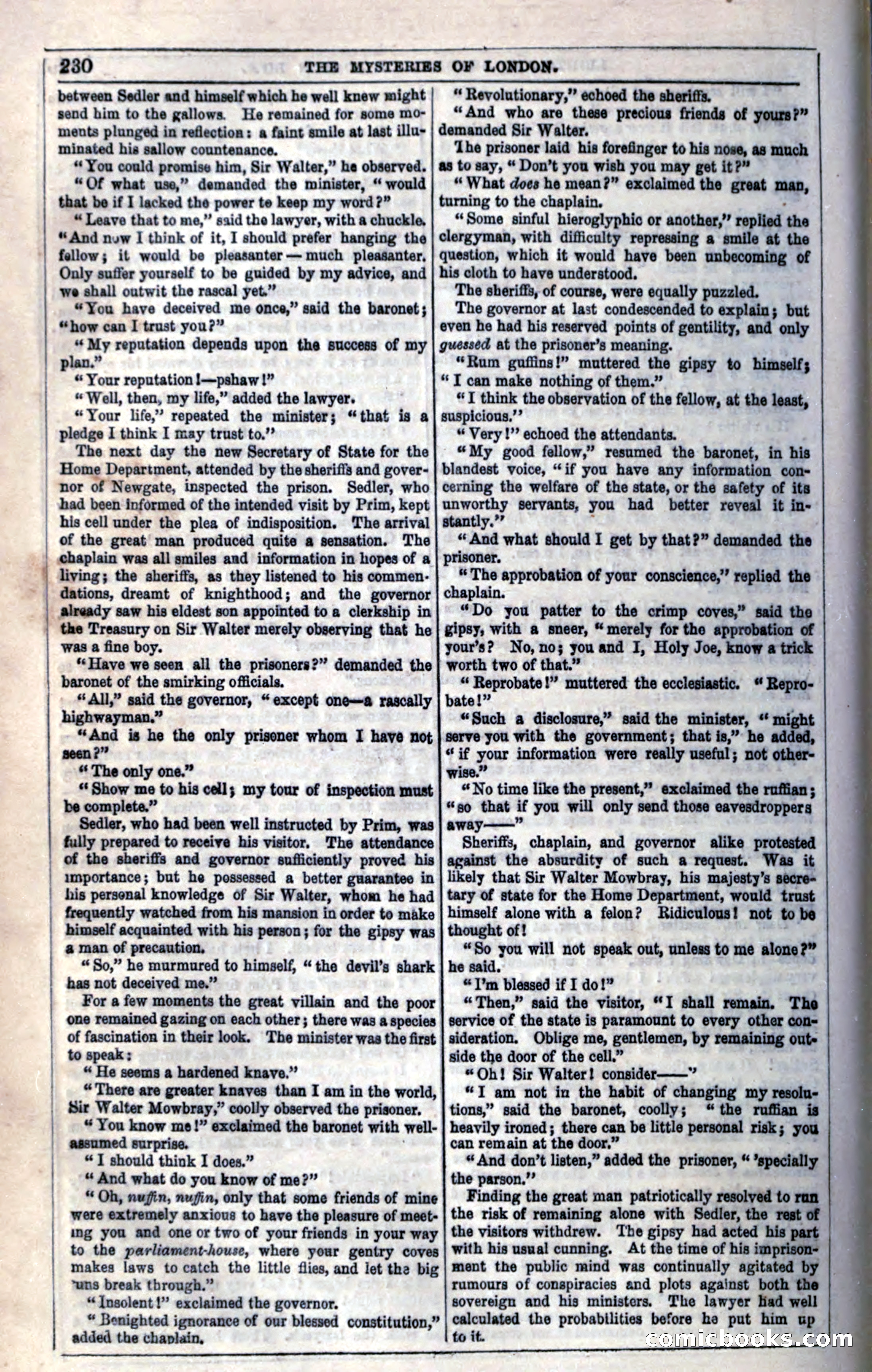 The Mysteries of London; or, Lights and Shadows of London Life — page 236 of 394