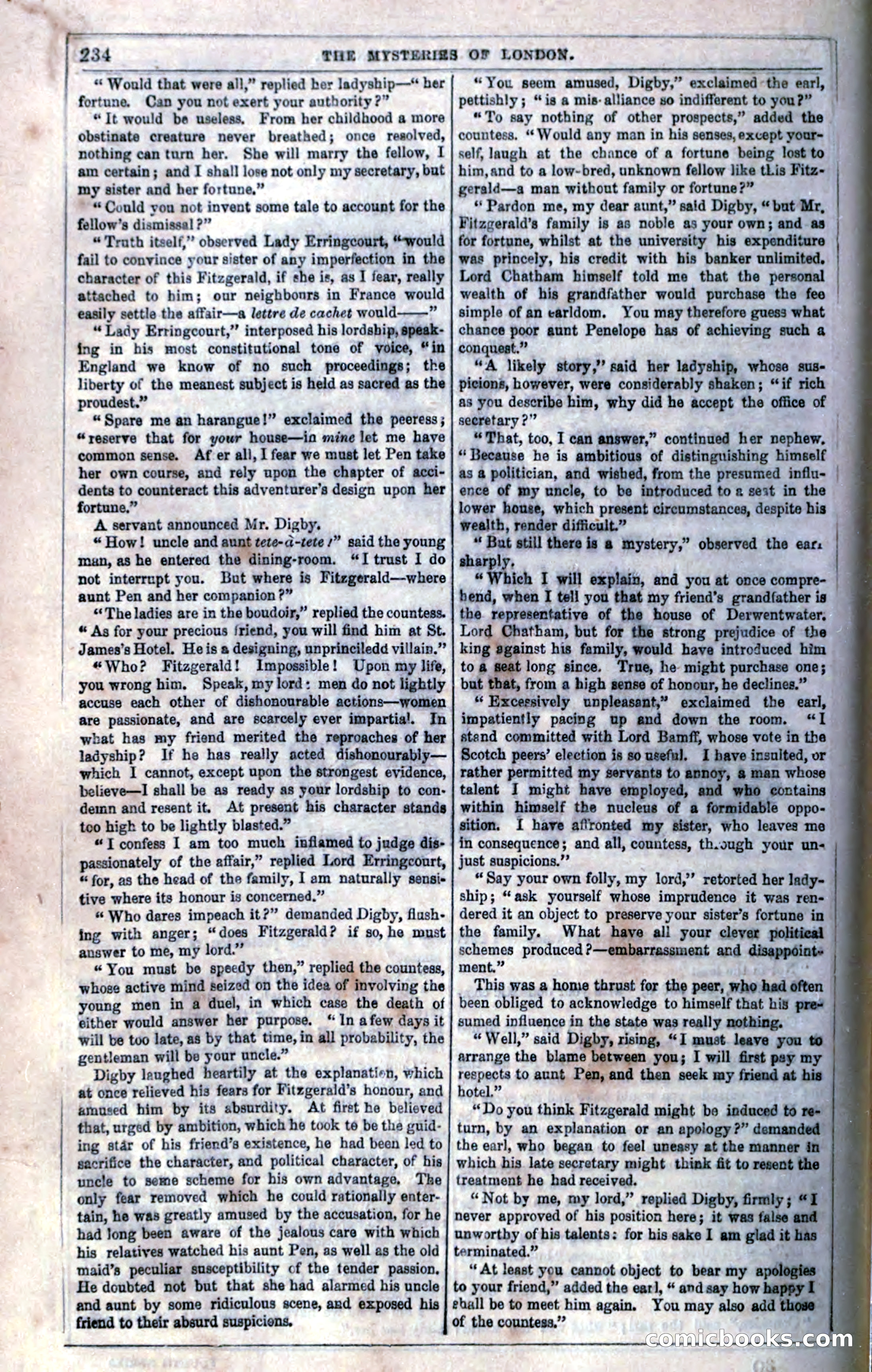 The Mysteries of London; or, Lights and Shadows of London Life — page 240 of 394