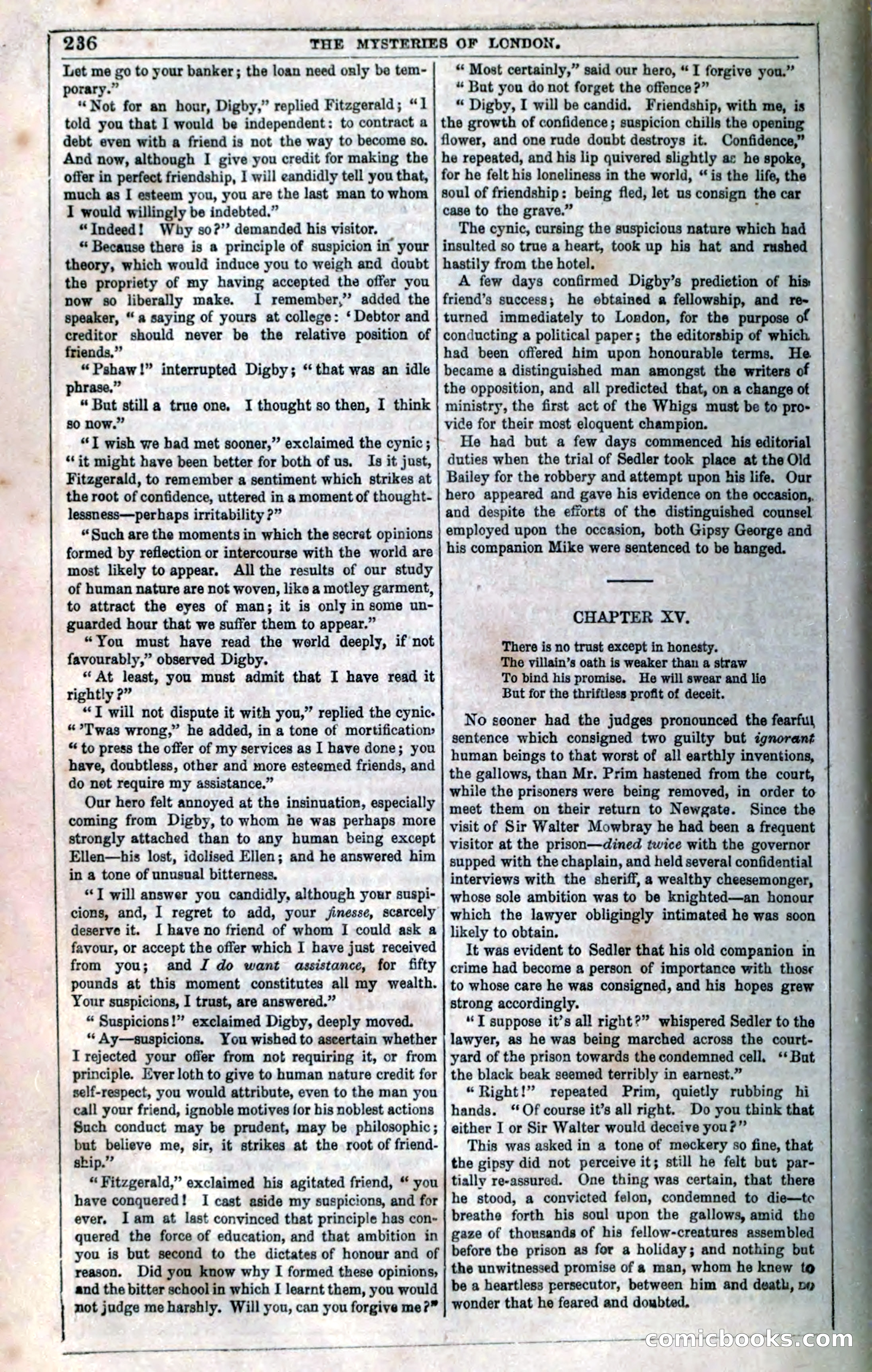 The Mysteries of London; or, Lights and Shadows of London Life — page 242 of 394