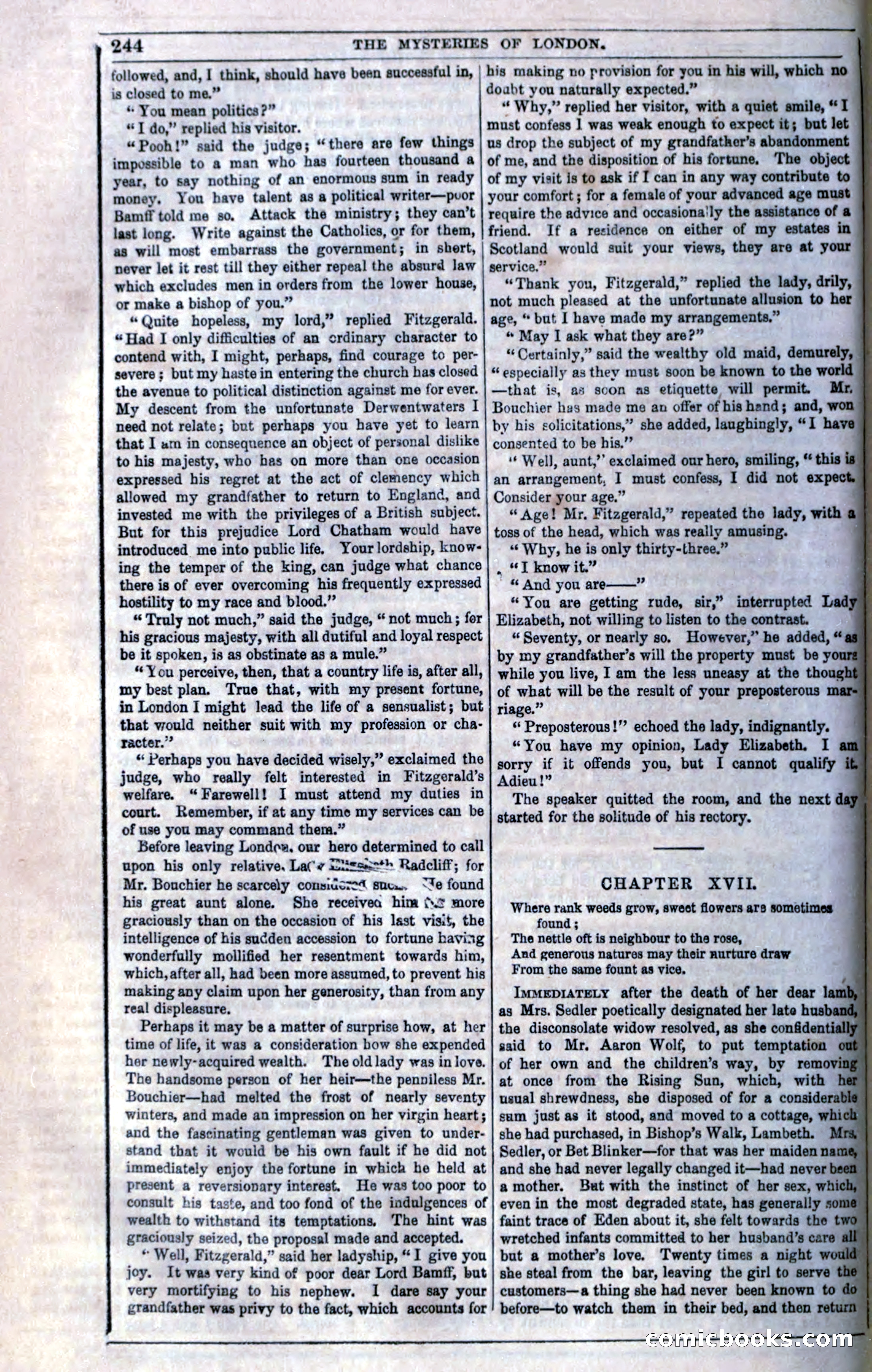 The Mysteries of London; or, Lights and Shadows of London Life — page 246 of 394