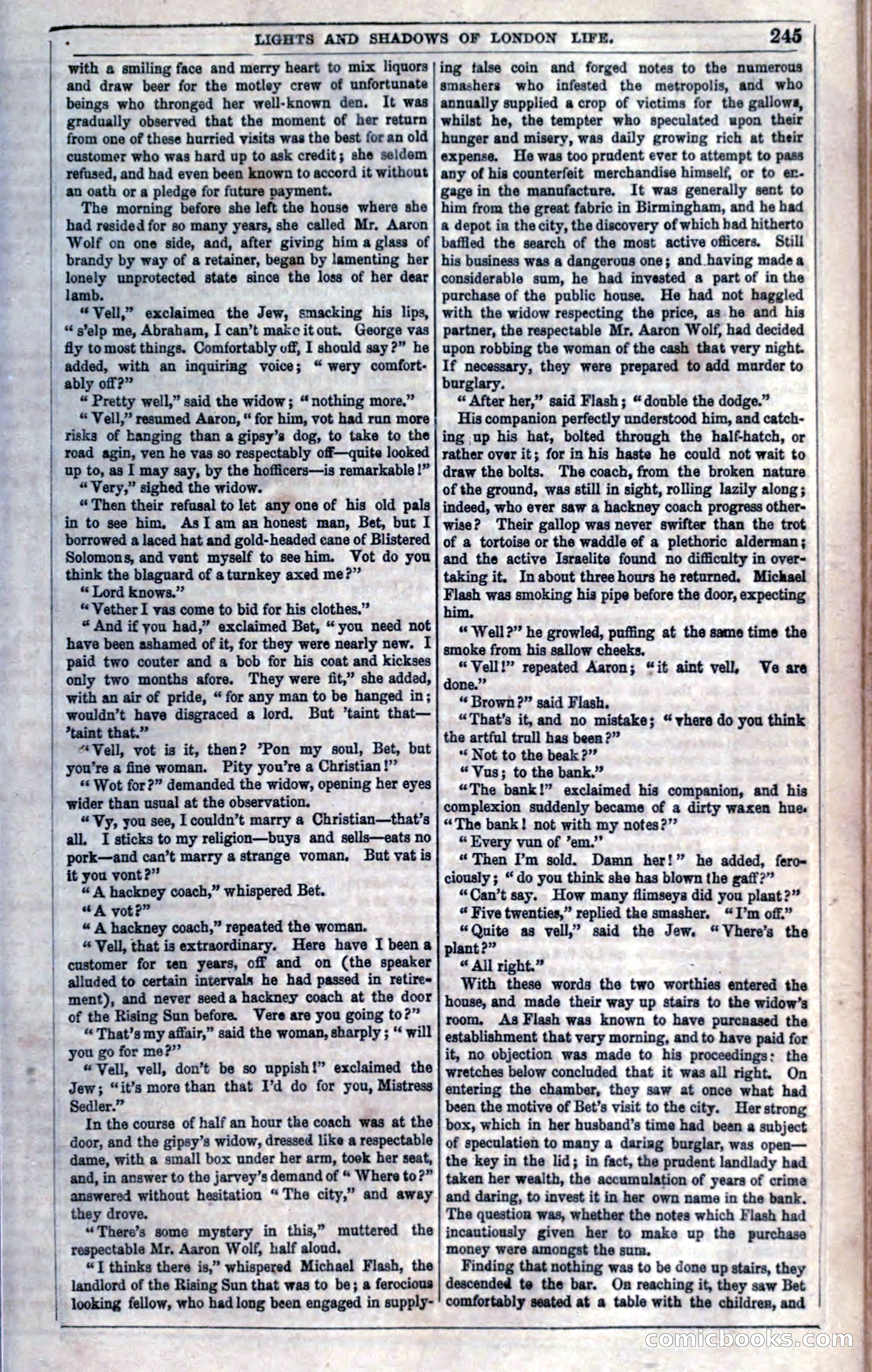 The Mysteries of London; or, Lights and Shadows of London Life — page 247 of 394