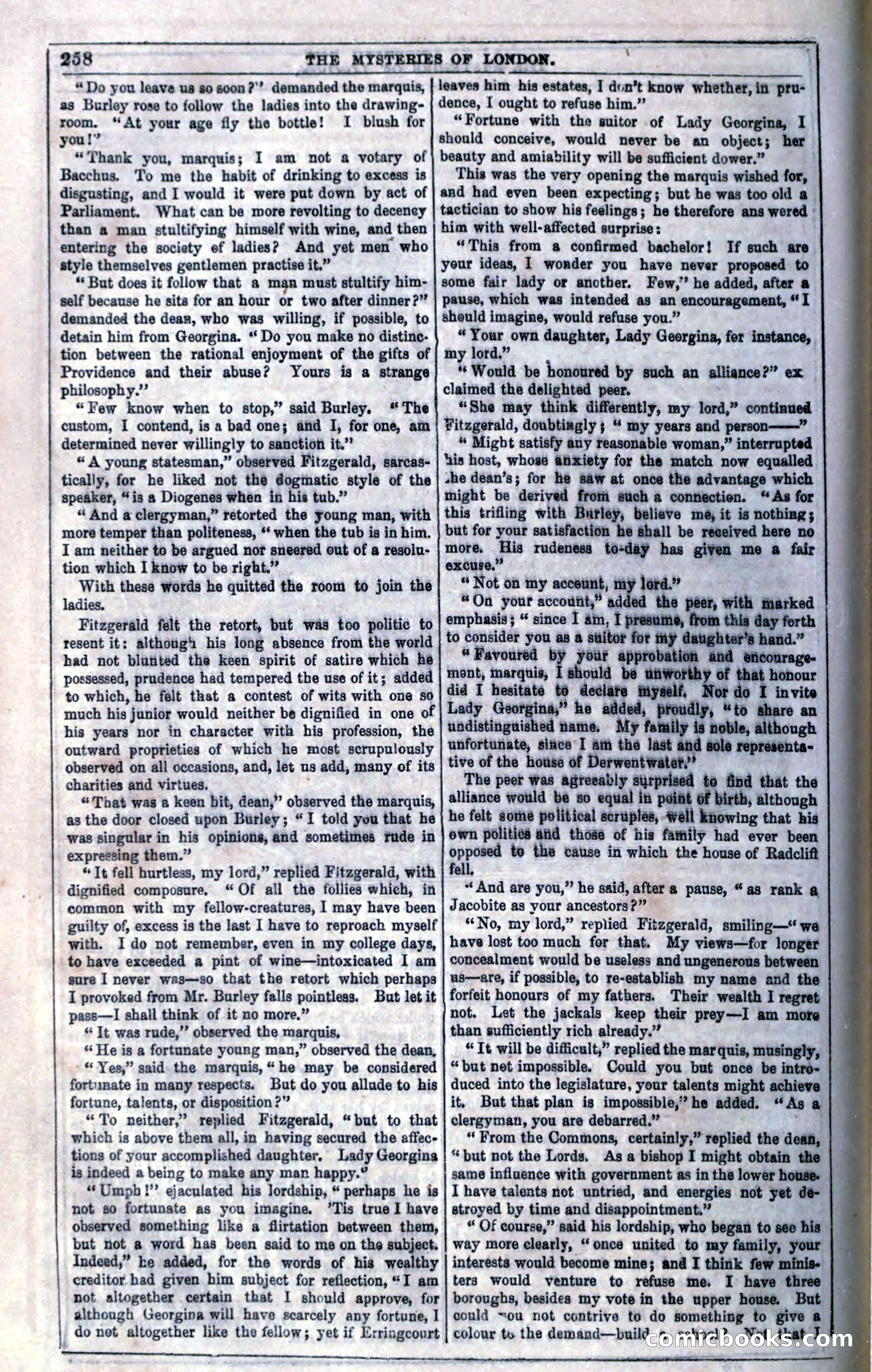 The Mysteries of London; or, Lights and Shadows of London Life — page 260 of 394
