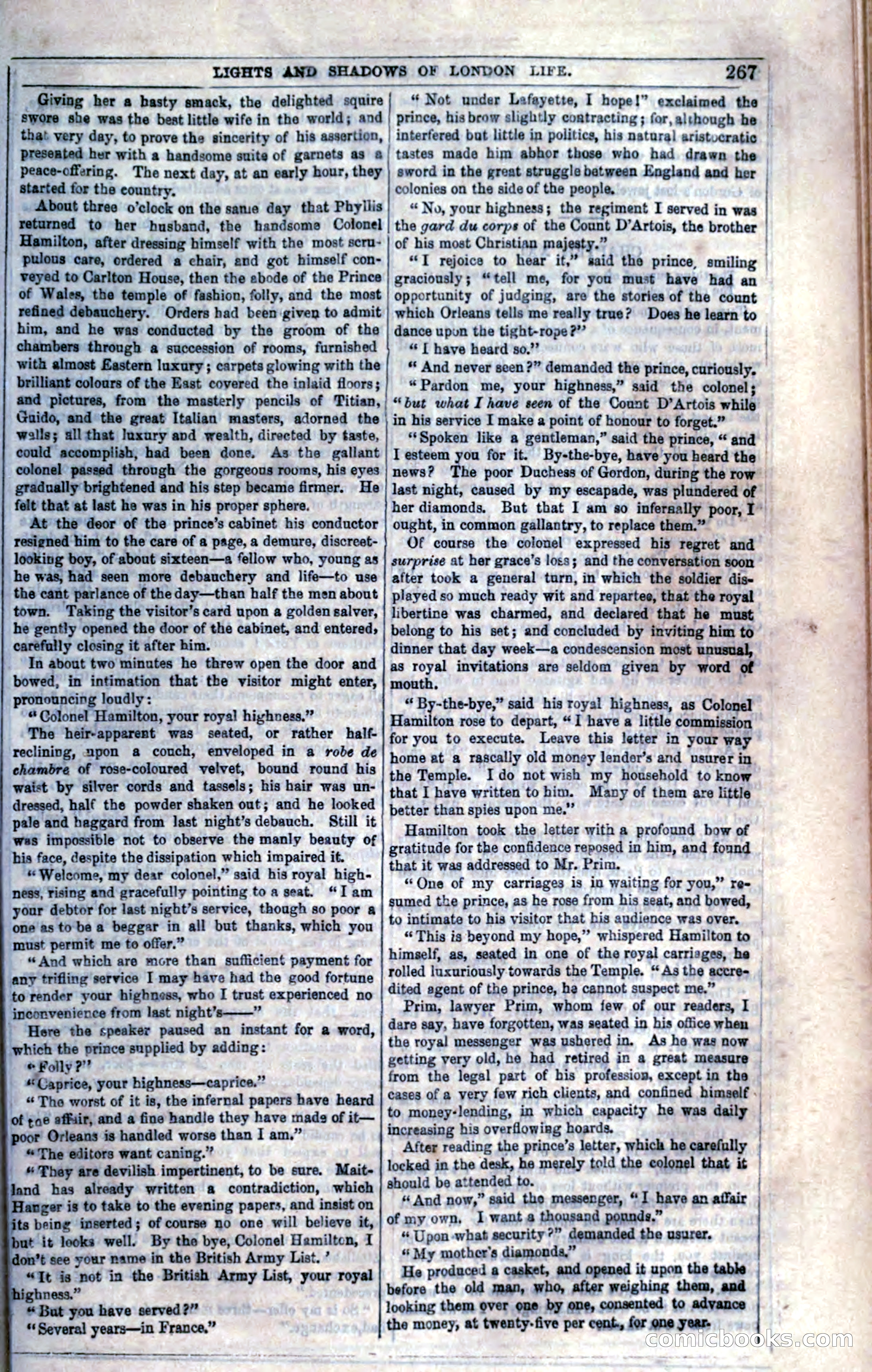 The Mysteries of London; or, Lights and Shadows of London Life — page 269 of 394