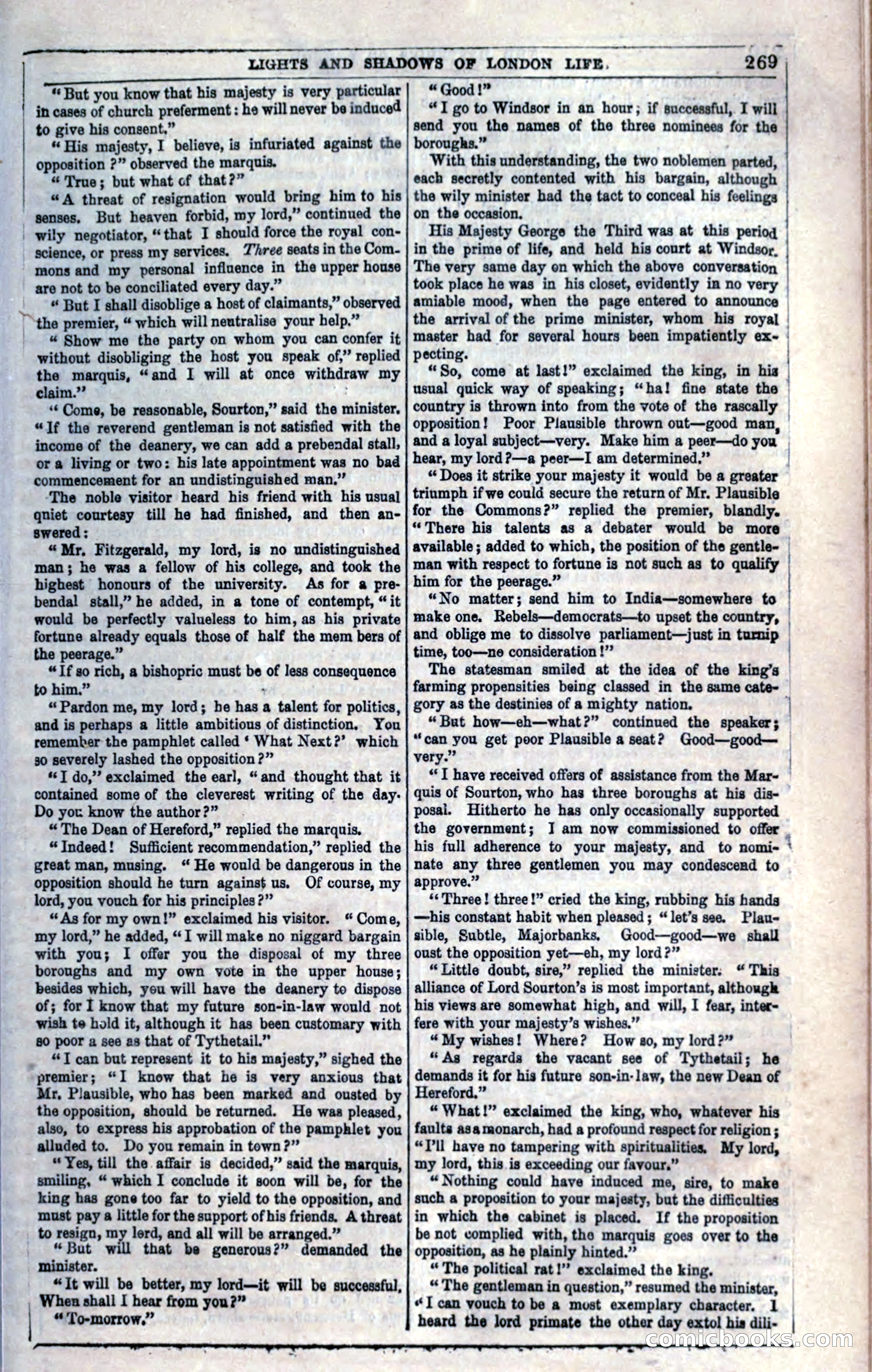 The Mysteries of London; or, Lights and Shadows of London Life — page 271 of 394