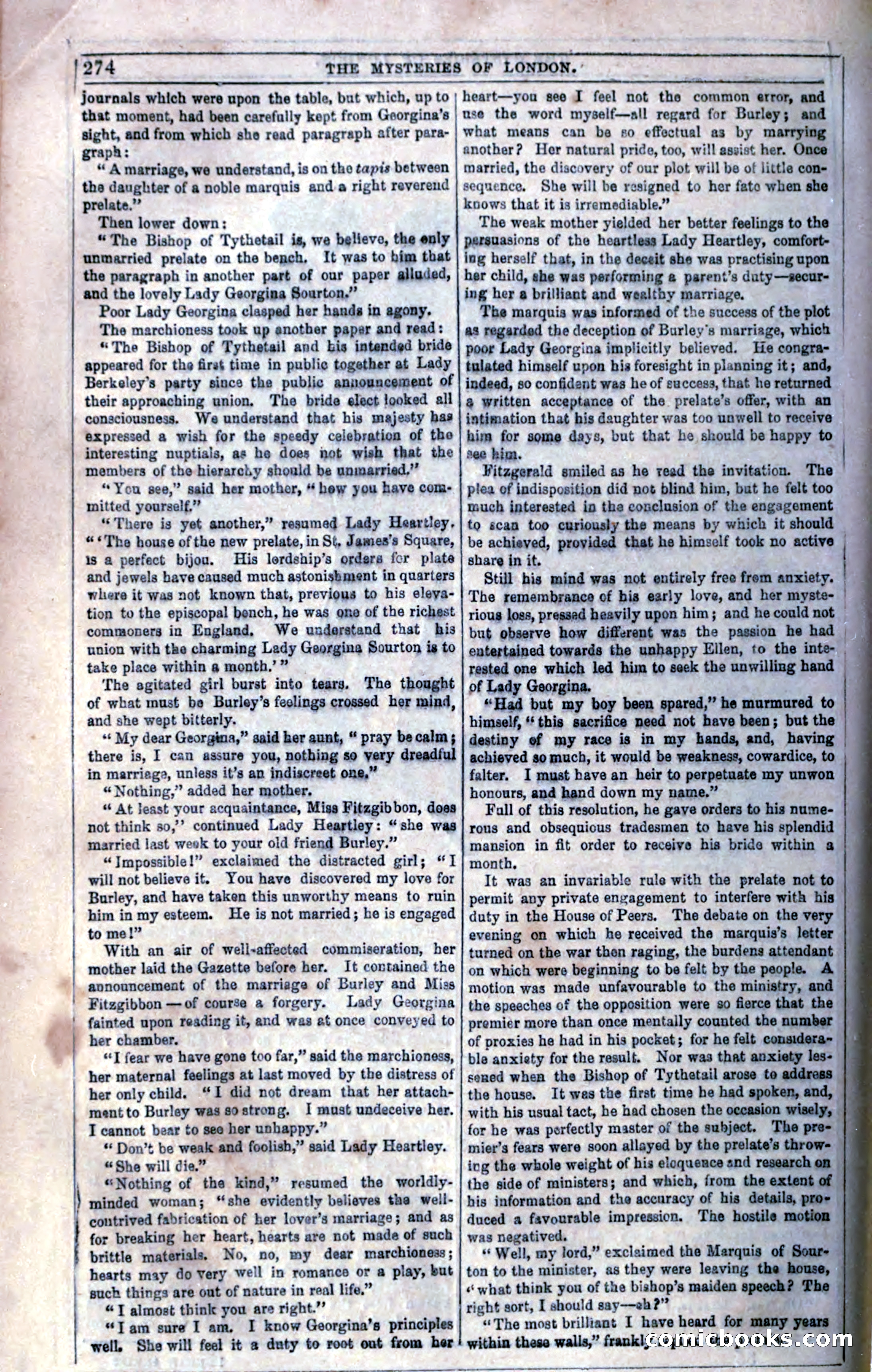 The Mysteries of London; or, Lights and Shadows of London Life — page 276 of 394