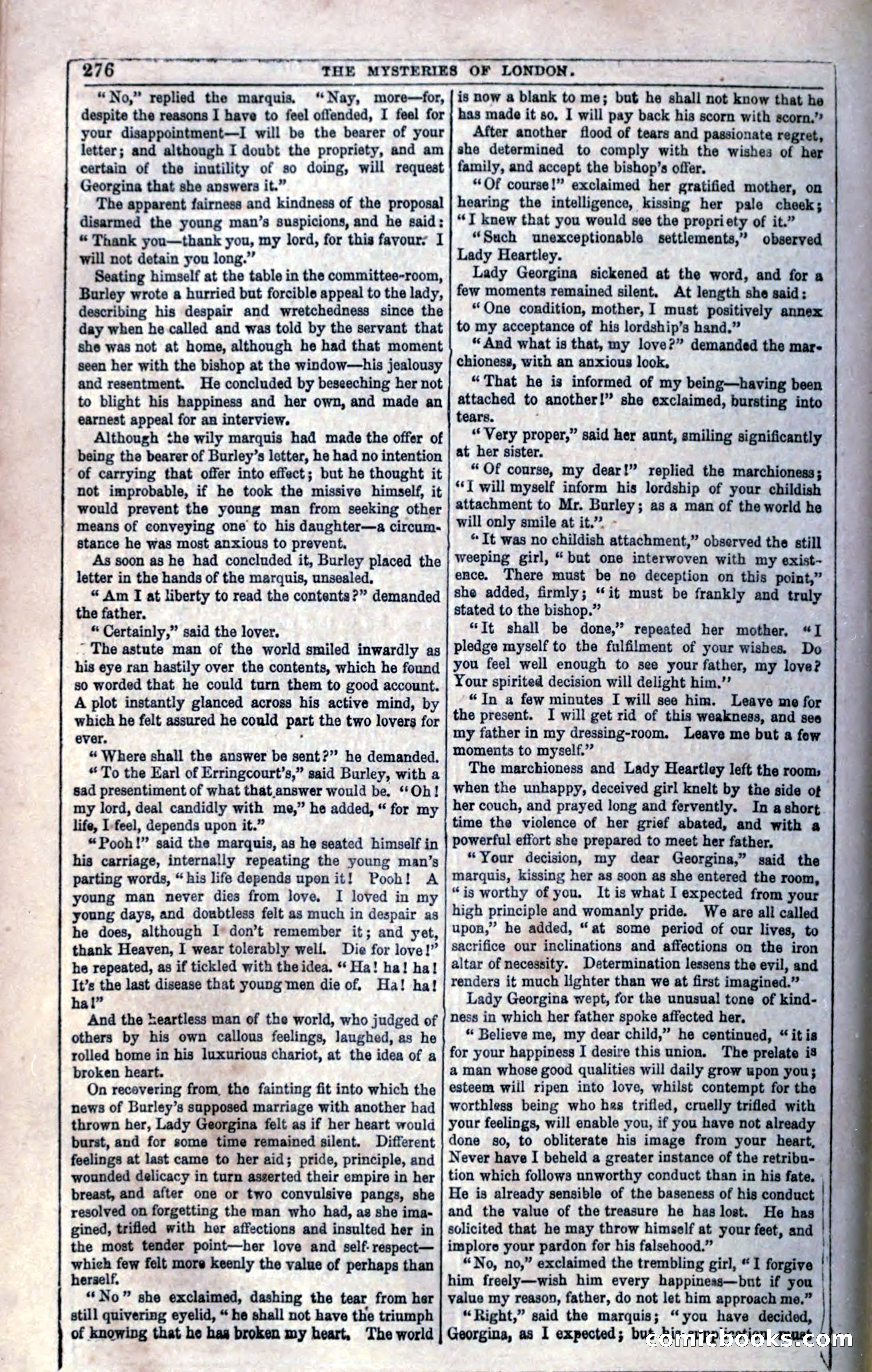 The Mysteries of London; or, Lights and Shadows of London Life — page 278 of 394
