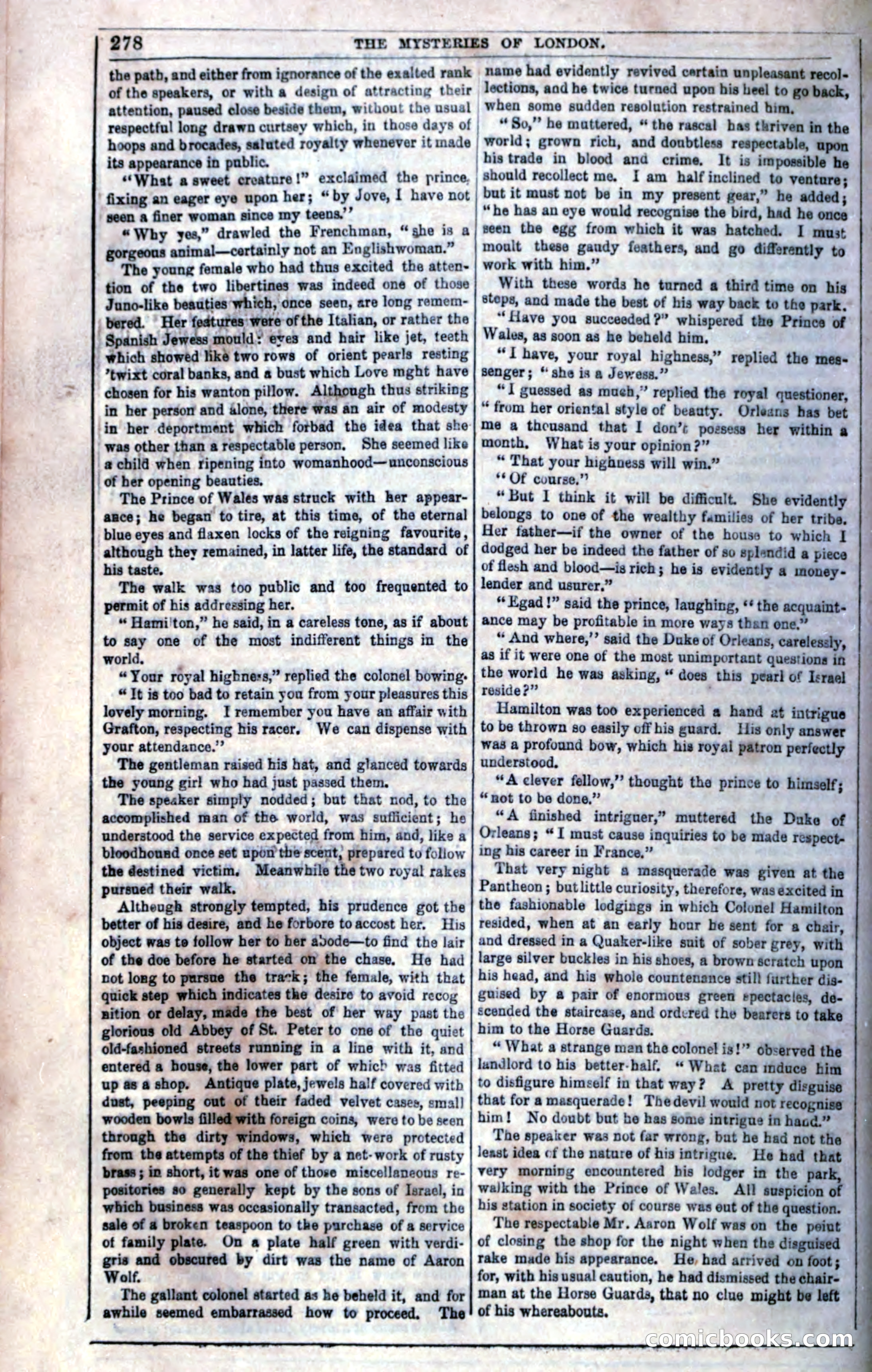 The Mysteries of London; or, Lights and Shadows of London Life — page 280 of 394