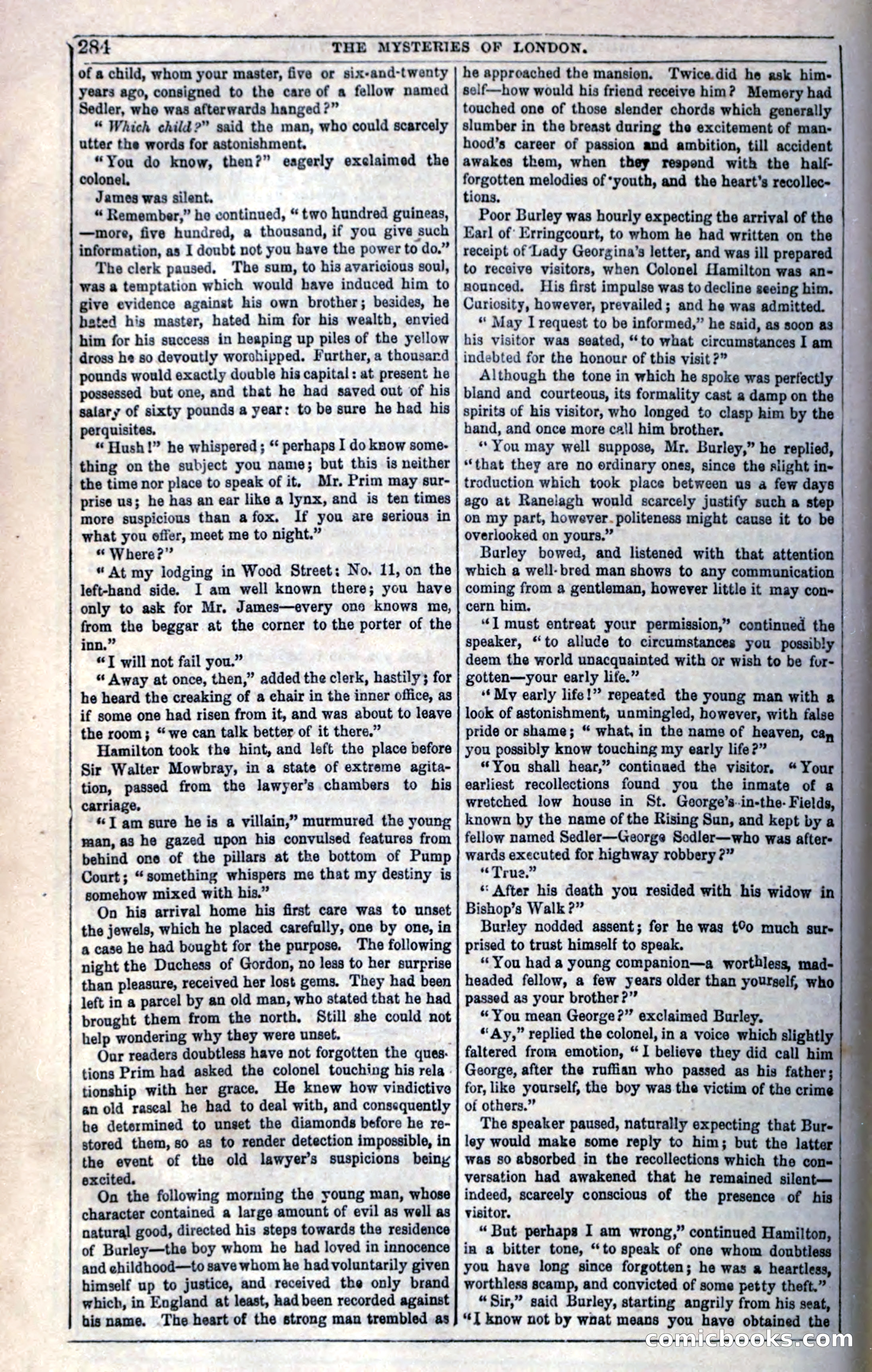 The Mysteries of London; or, Lights and Shadows of London Life — page 286 of 394