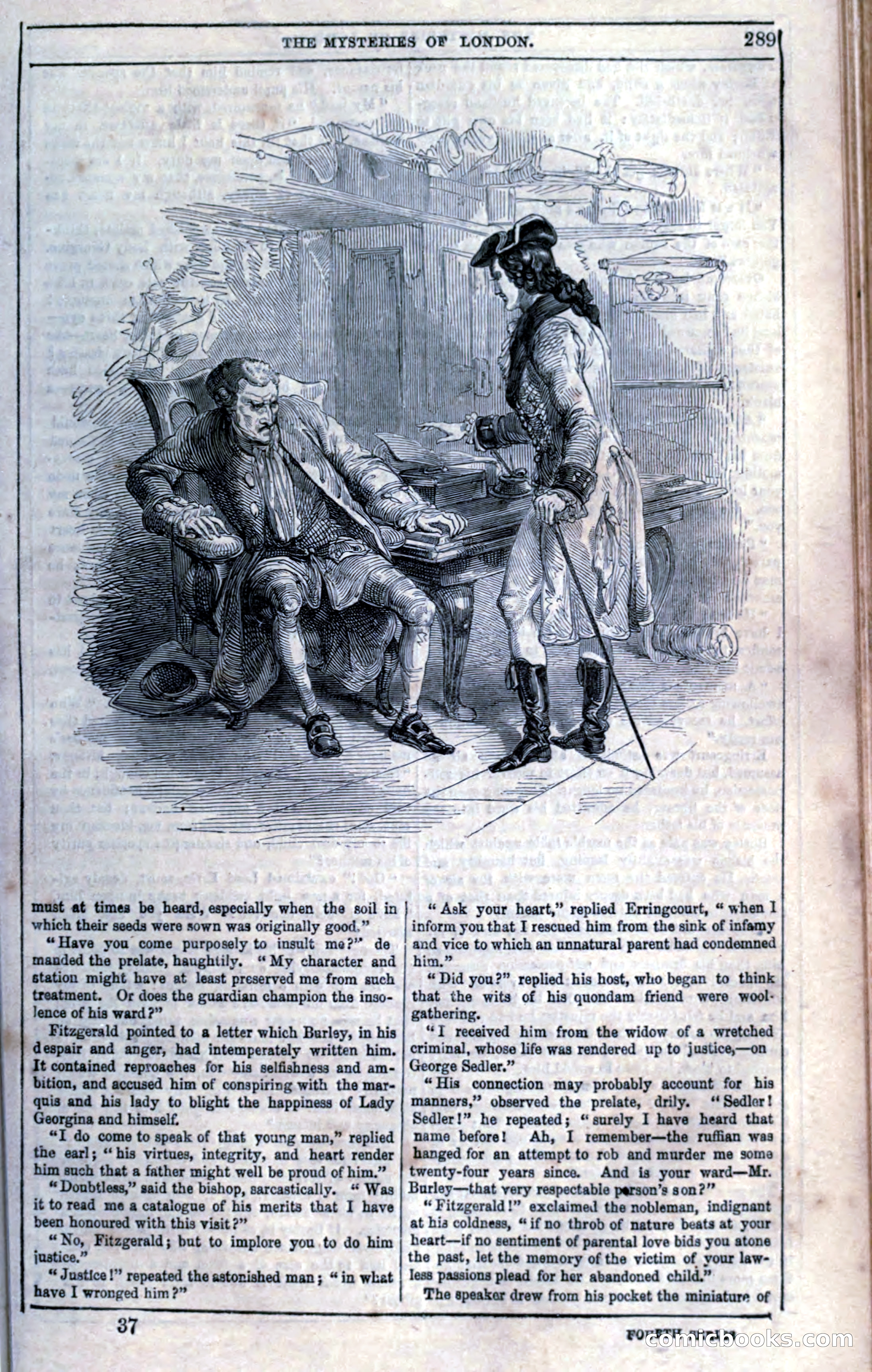 The Mysteries of London; or, Lights and Shadows of London Life — page 291 of 394