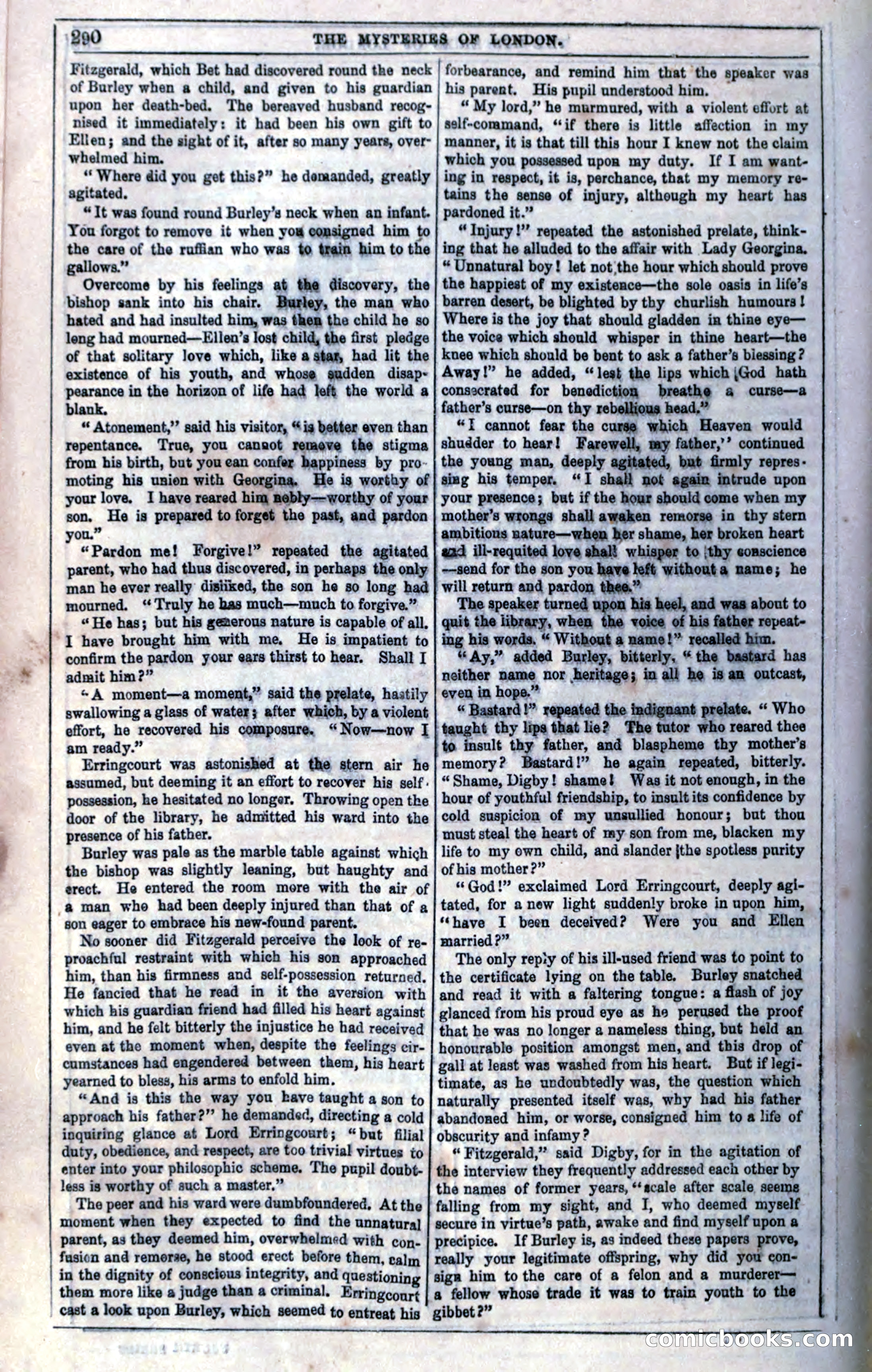 The Mysteries of London; or, Lights and Shadows of London Life — page 292 of 394