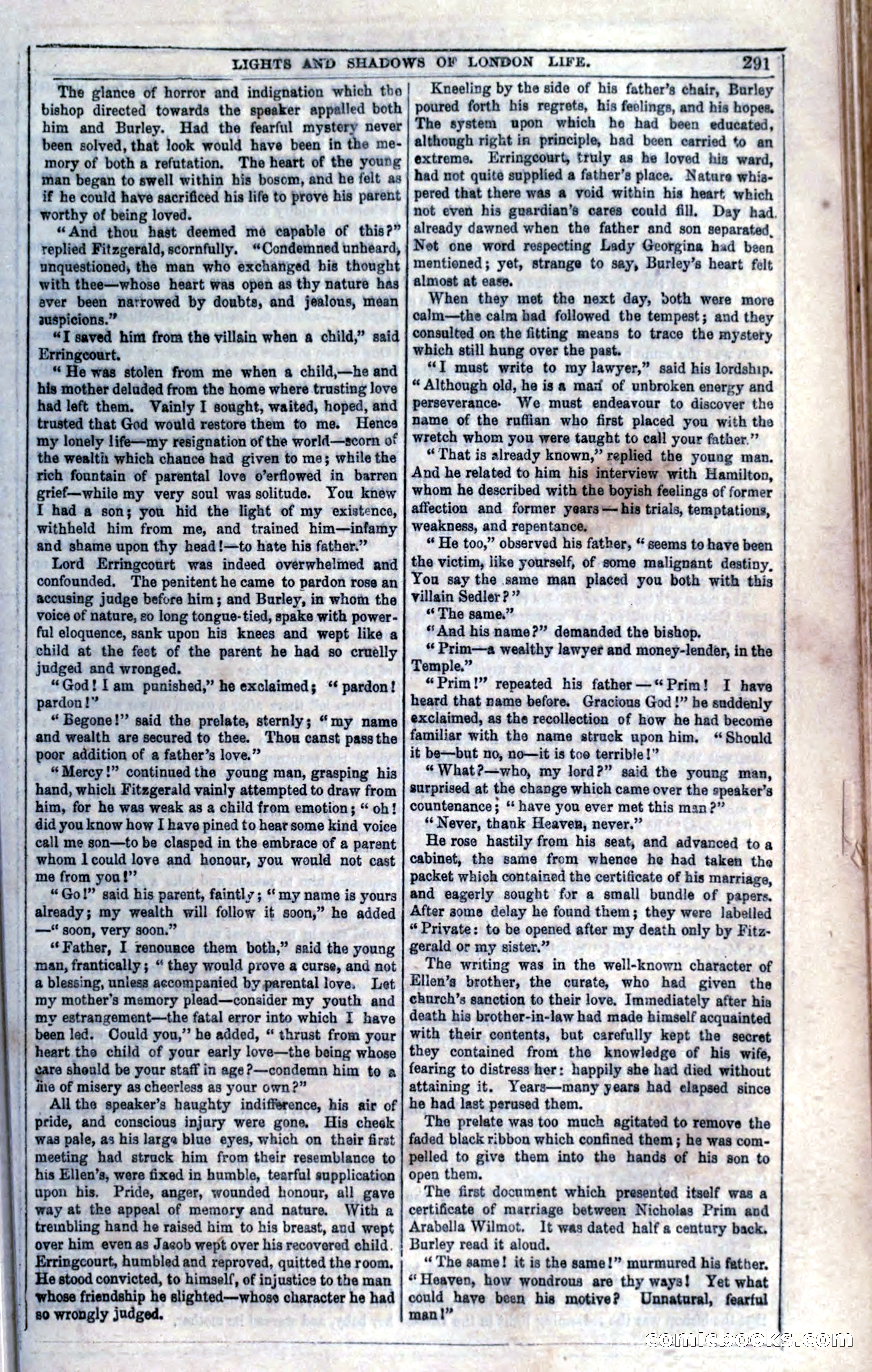 The Mysteries of London; or, Lights and Shadows of London Life — page 293 of 394