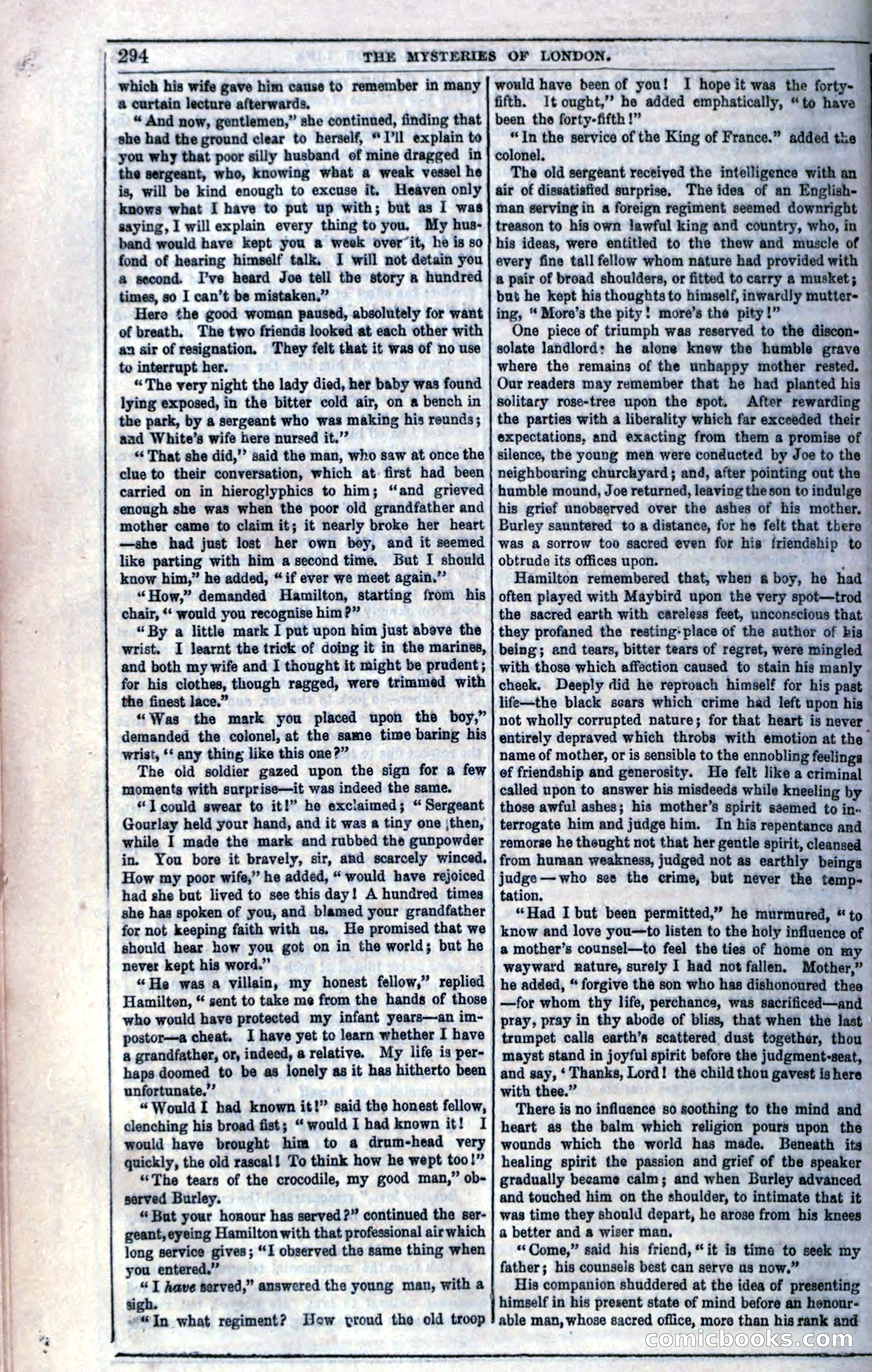 The Mysteries of London; or, Lights and Shadows of London Life — page 296 of 394