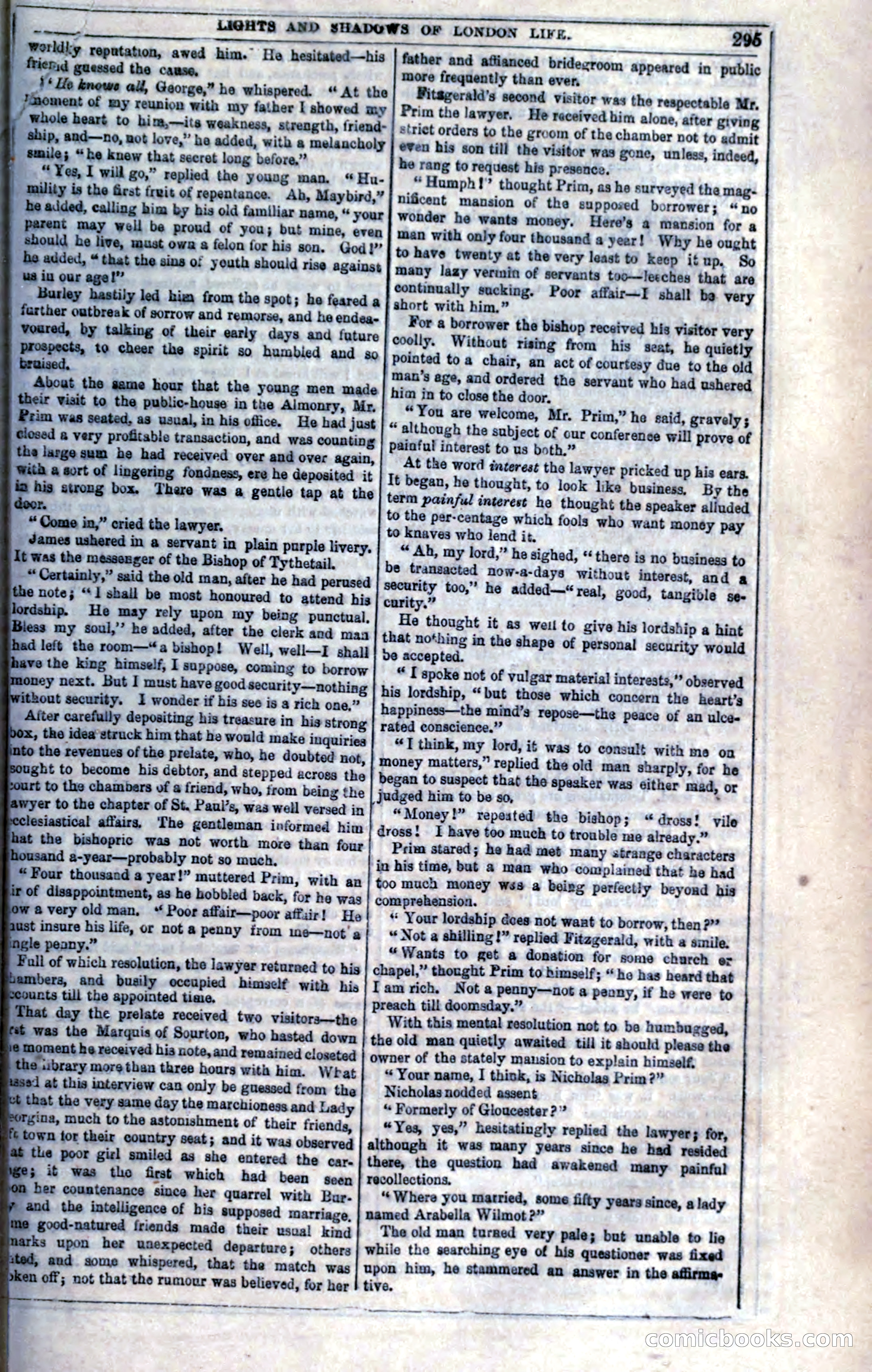 The Mysteries of London; or, Lights and Shadows of London Life — page 297 of 394