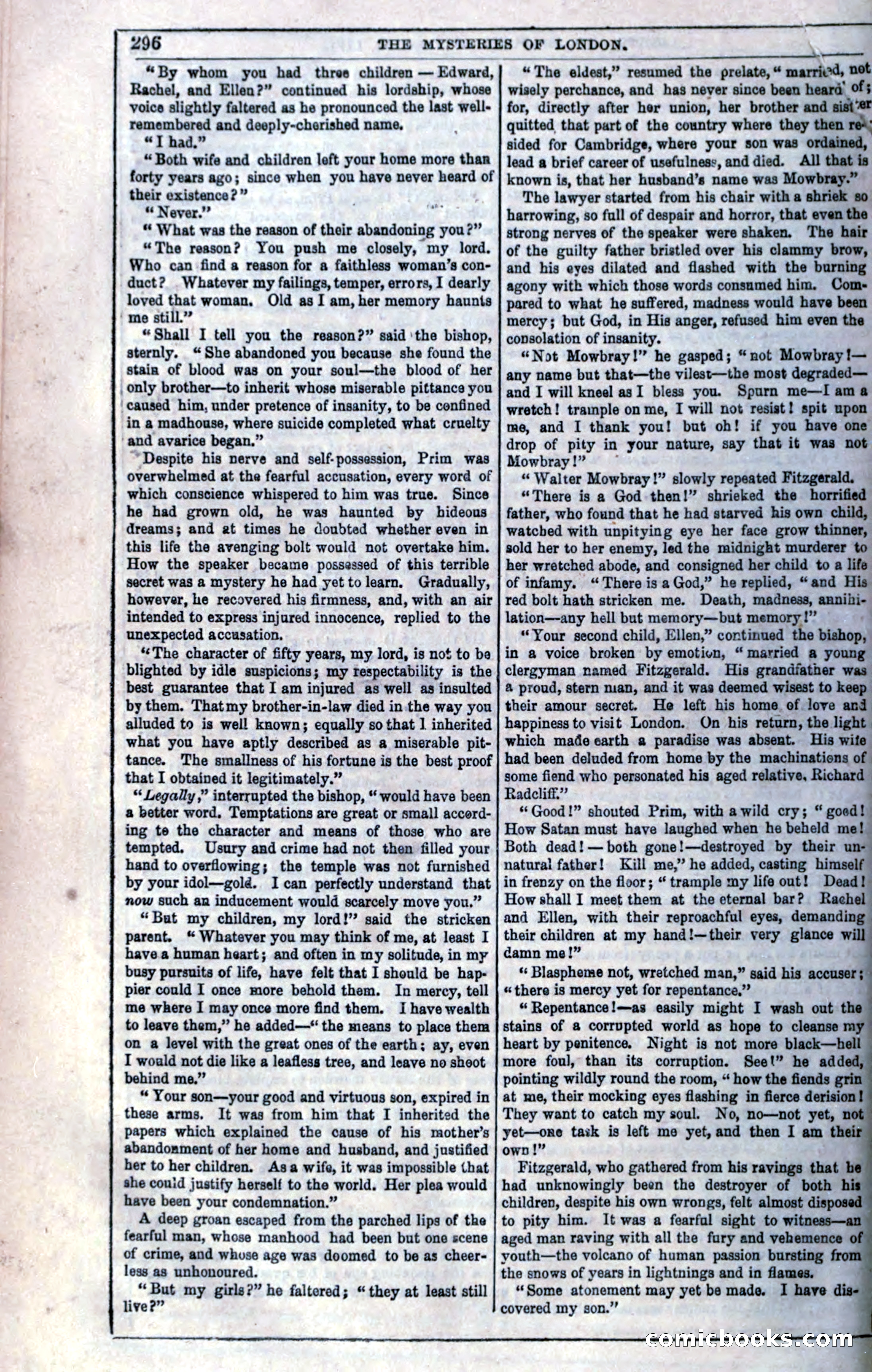 The Mysteries of London; or, Lights and Shadows of London Life — page 298 of 394