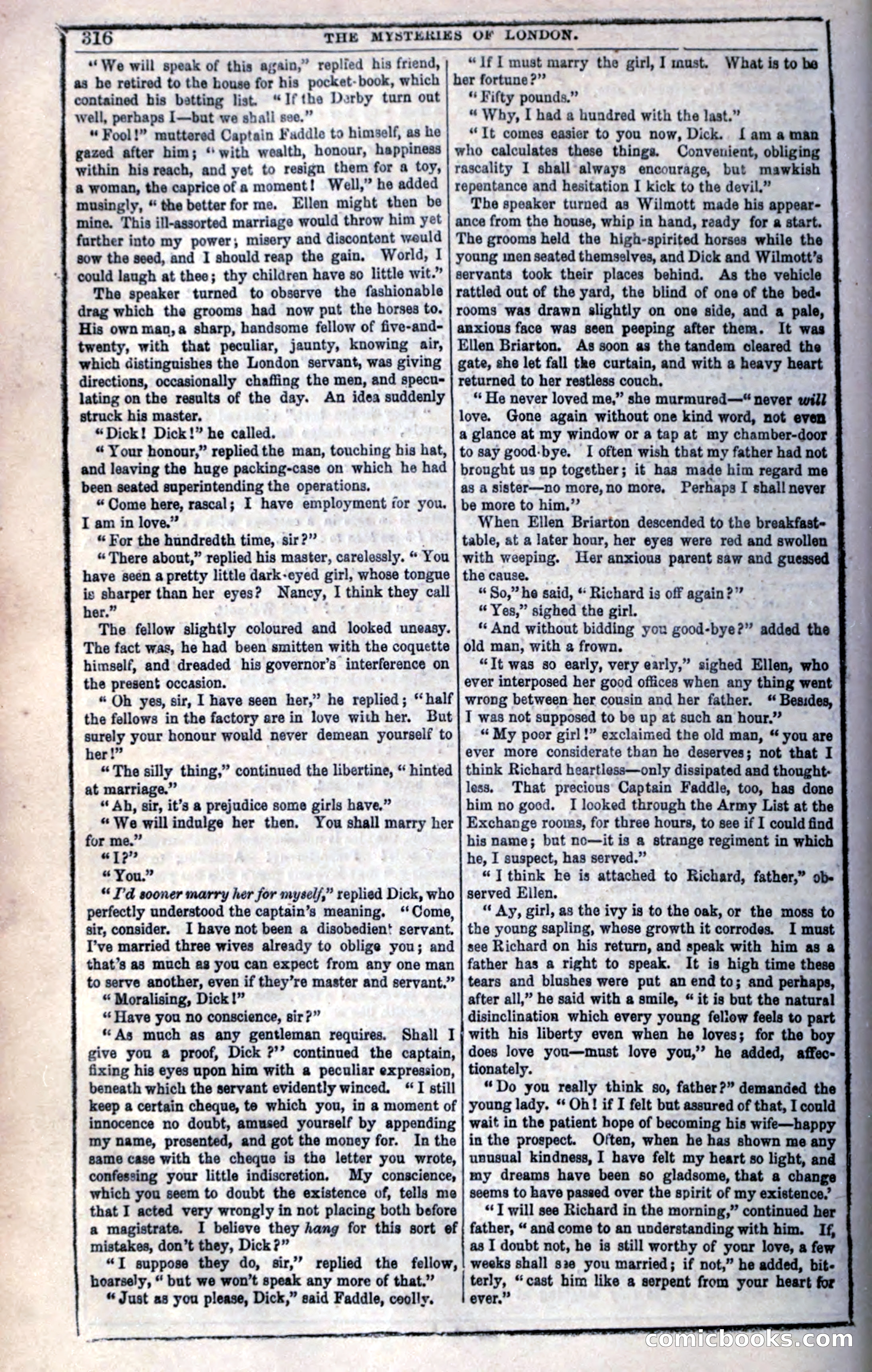 The Mysteries of London; or, Lights and Shadows of London Life — page 318 of 394