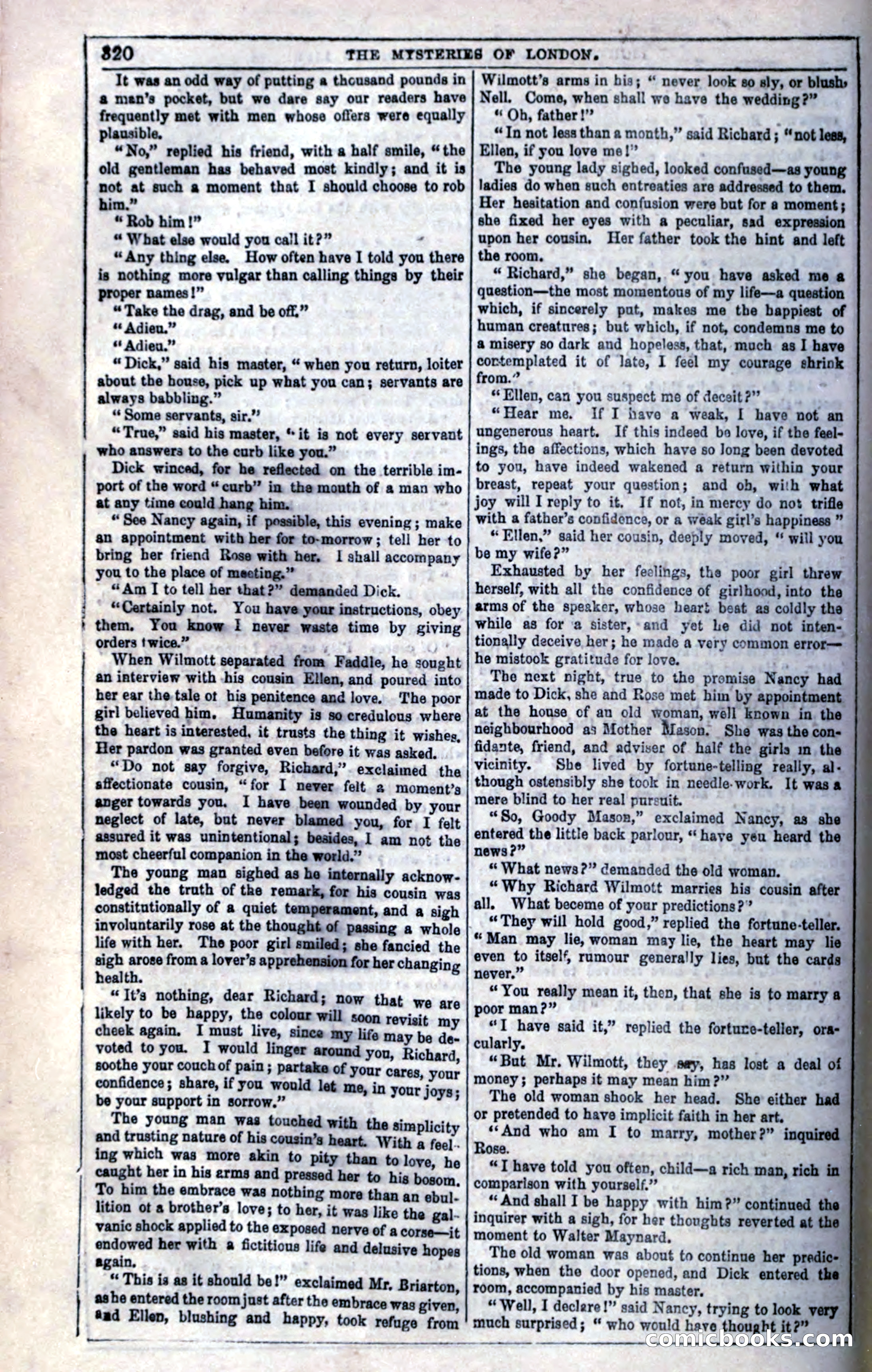 The Mysteries of London; or, Lights and Shadows of London Life — page 322 of 394