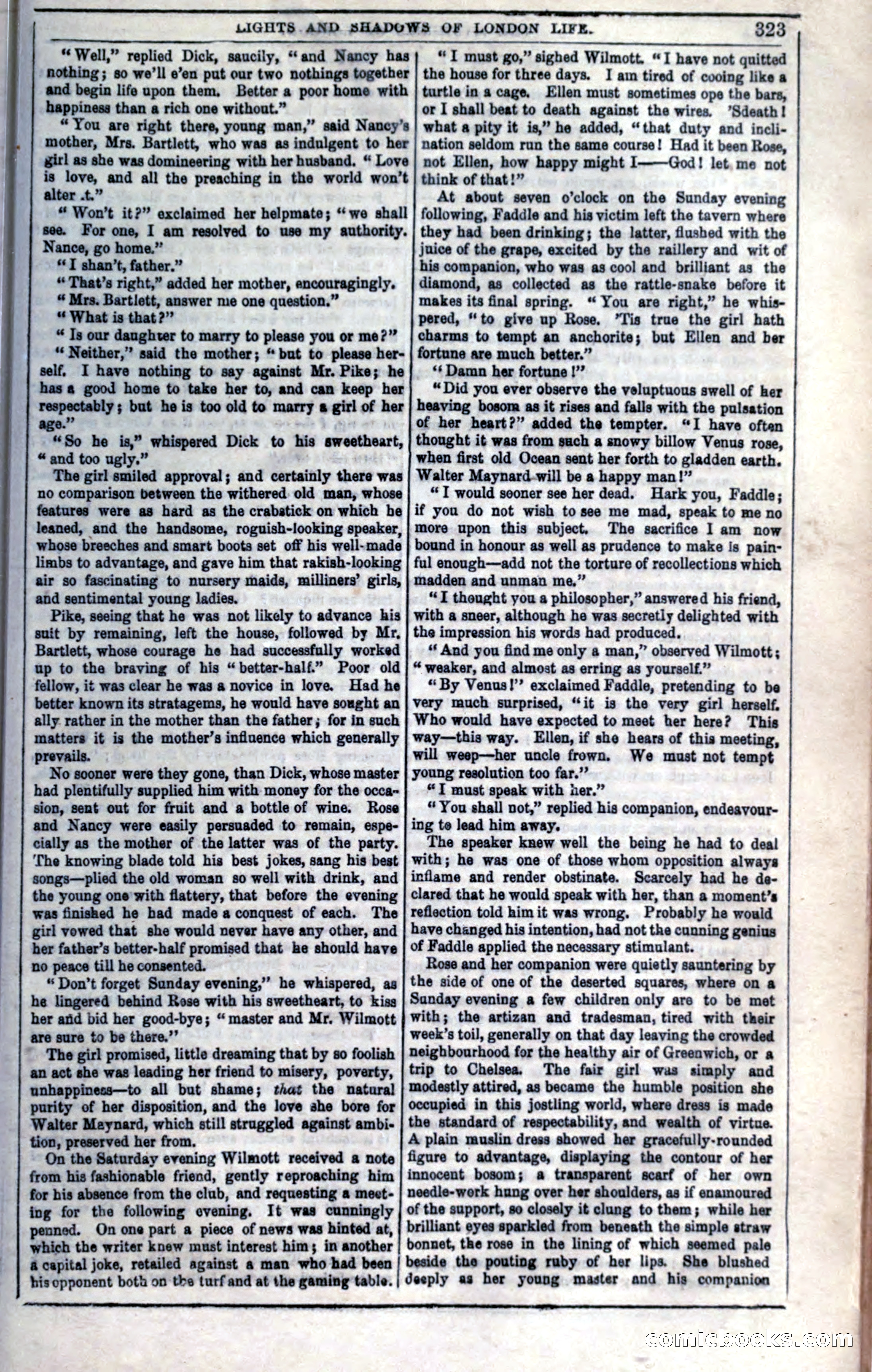 The Mysteries of London; or, Lights and Shadows of London Life — page 325 of 394