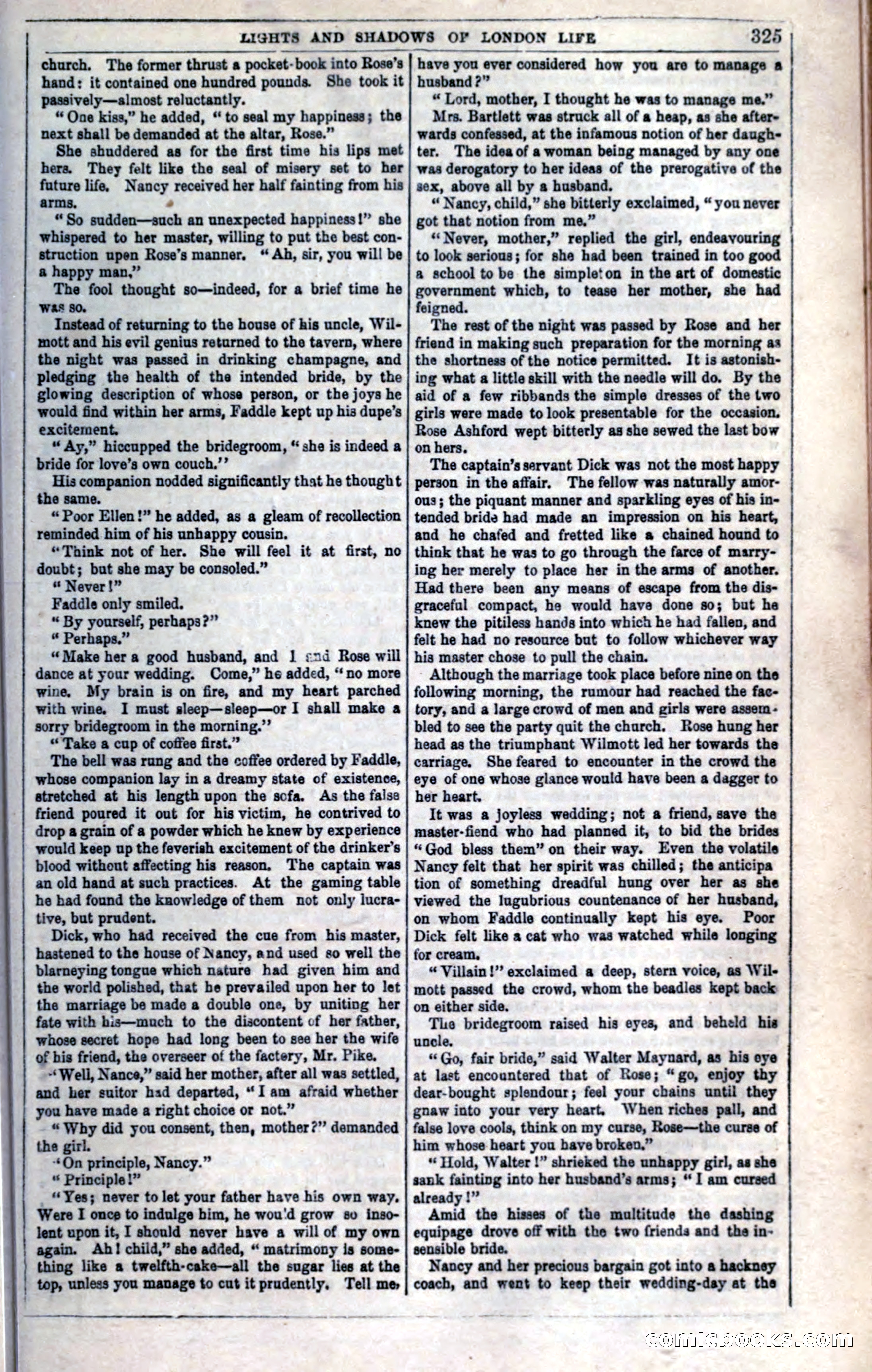 The Mysteries of London; or, Lights and Shadows of London Life — page 327 of 394