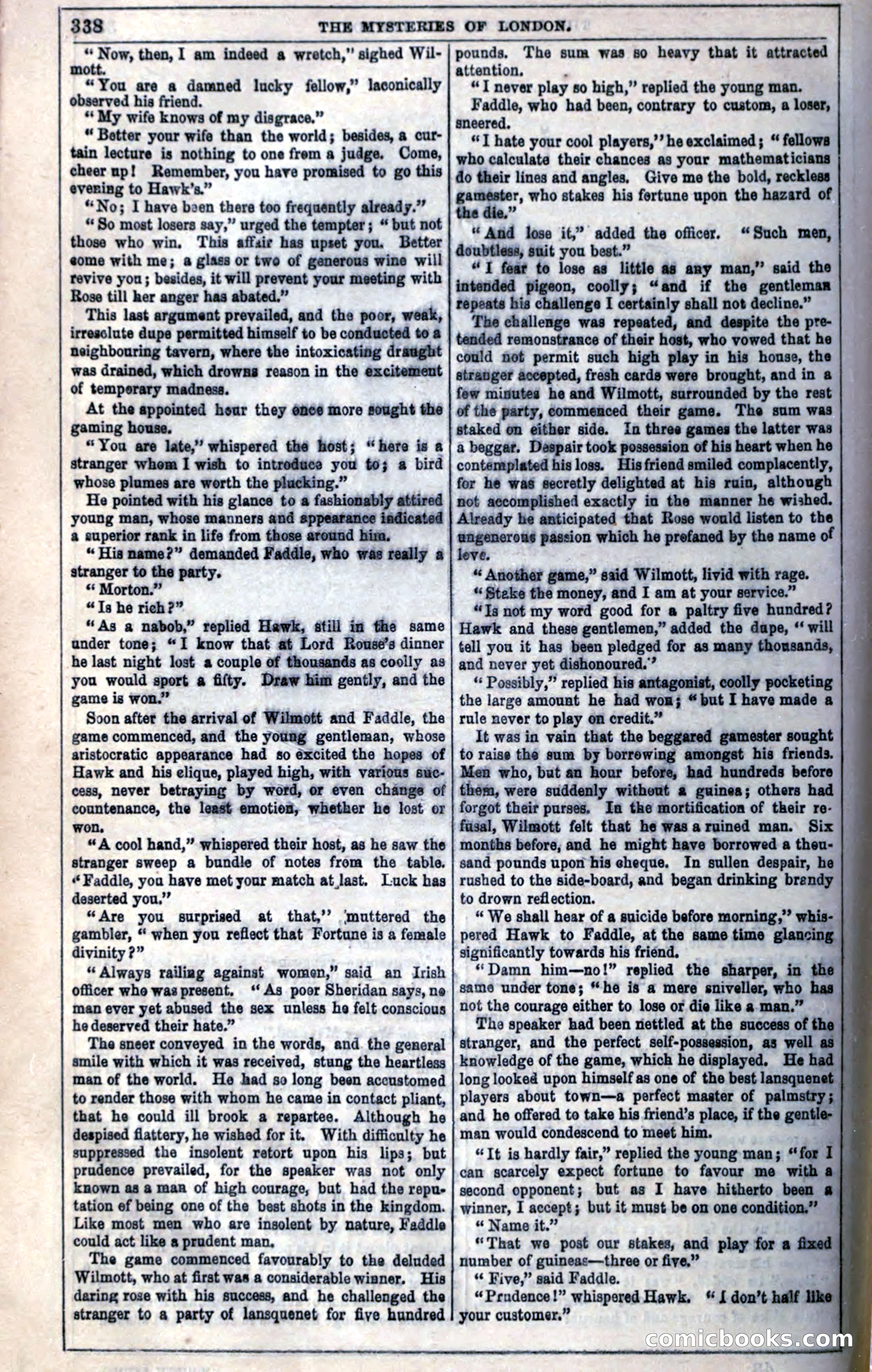 The Mysteries of London; or, Lights and Shadows of London Life — page 340 of 394