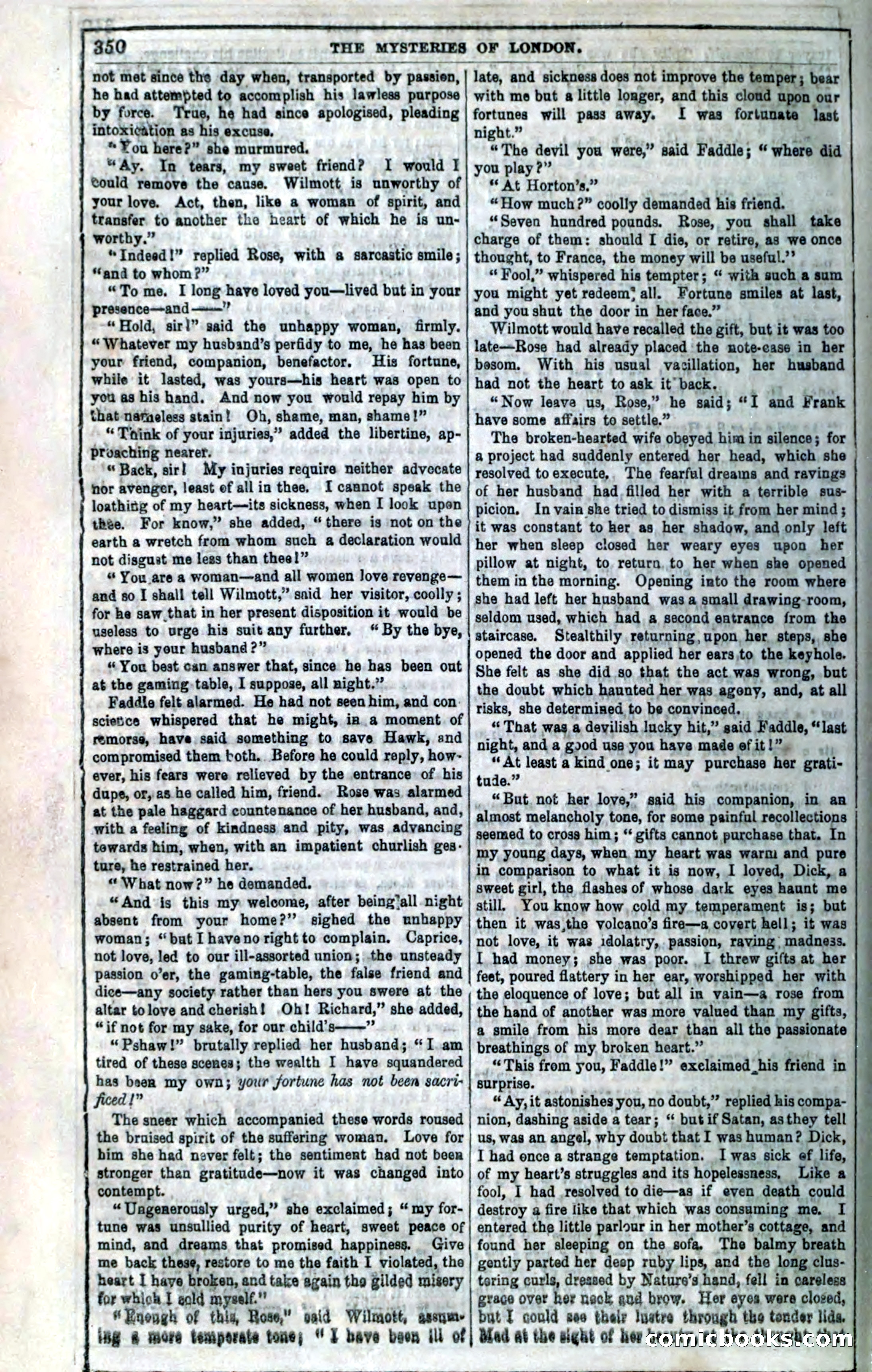 The Mysteries of London; or, Lights and Shadows of London Life — page 352 of 394