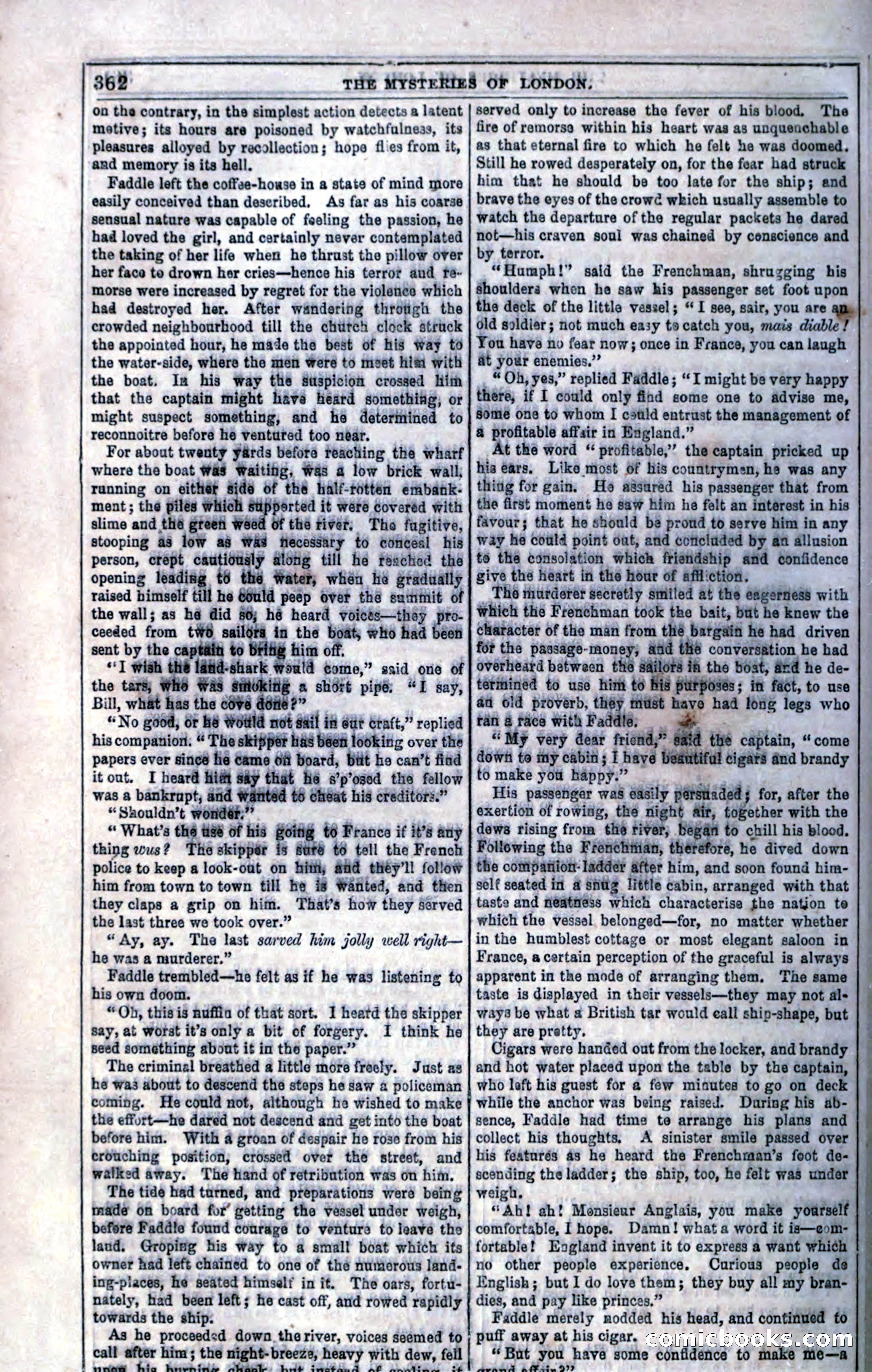 The Mysteries of London; or, Lights and Shadows of London Life — page 364 of 394