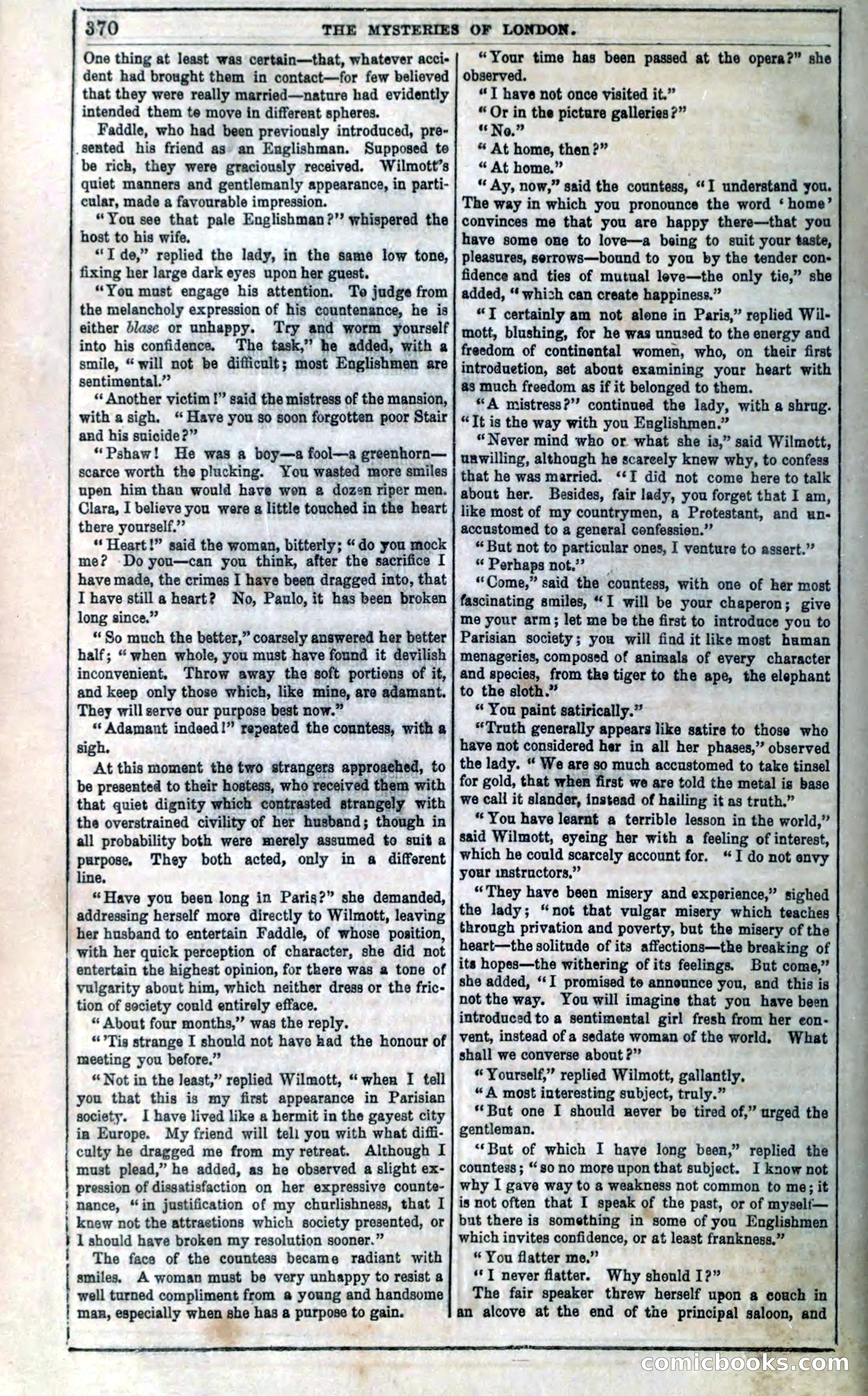 The Mysteries of London; or, Lights and Shadows of London Life — page 372 of 394