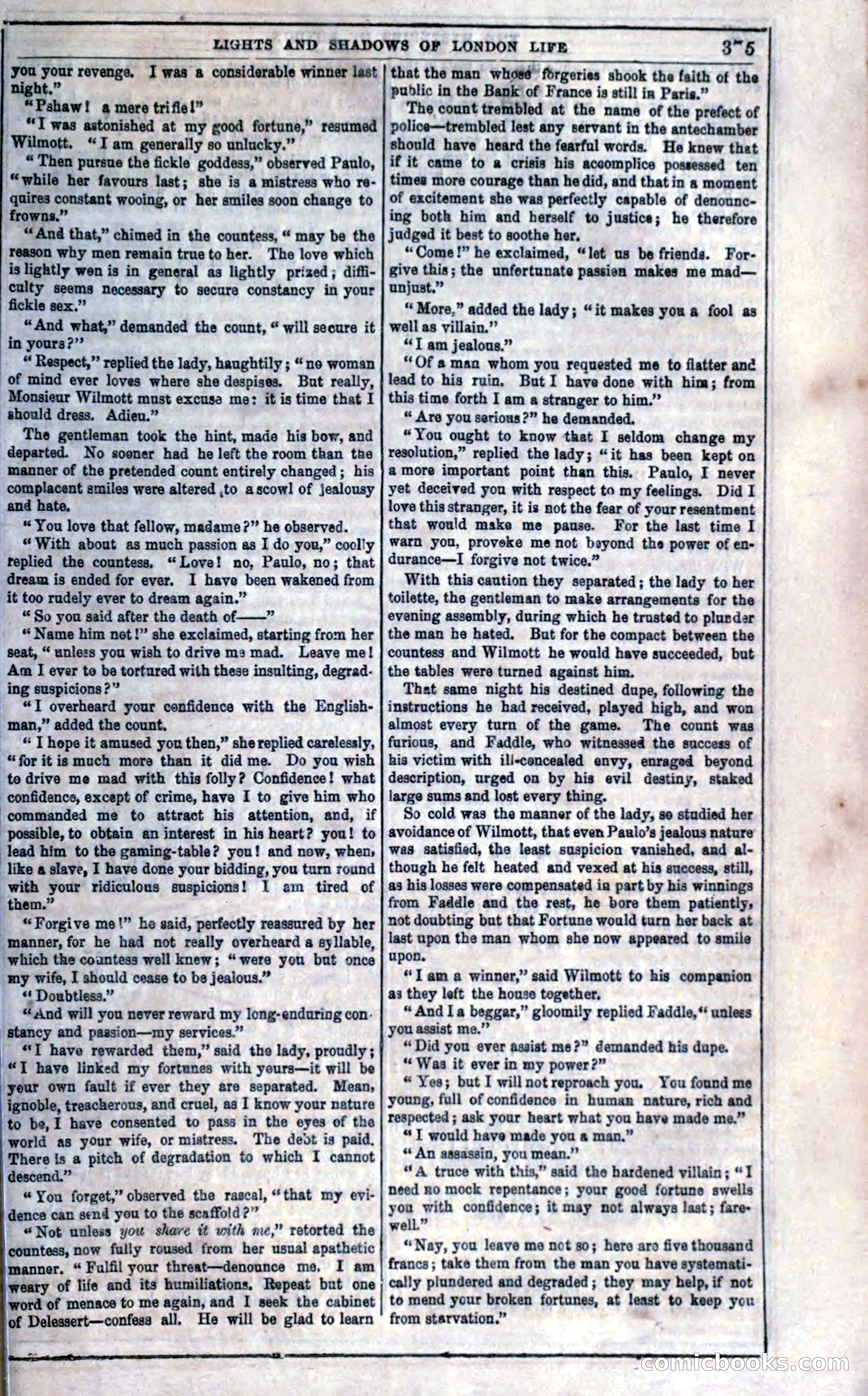 The Mysteries of London; or, Lights and Shadows of London Life — page 377 of 394