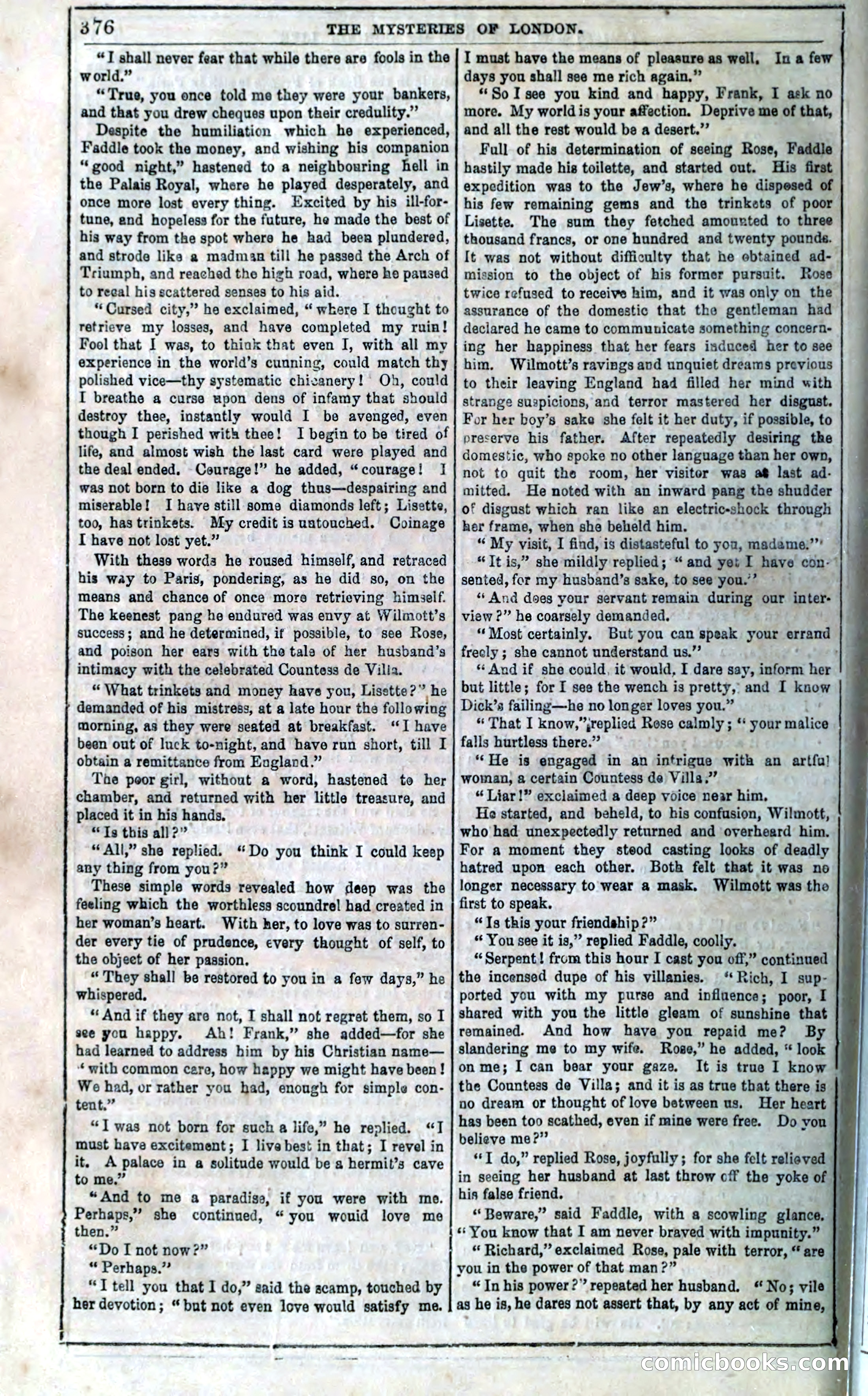 The Mysteries of London; or, Lights and Shadows of London Life — page 378 of 394