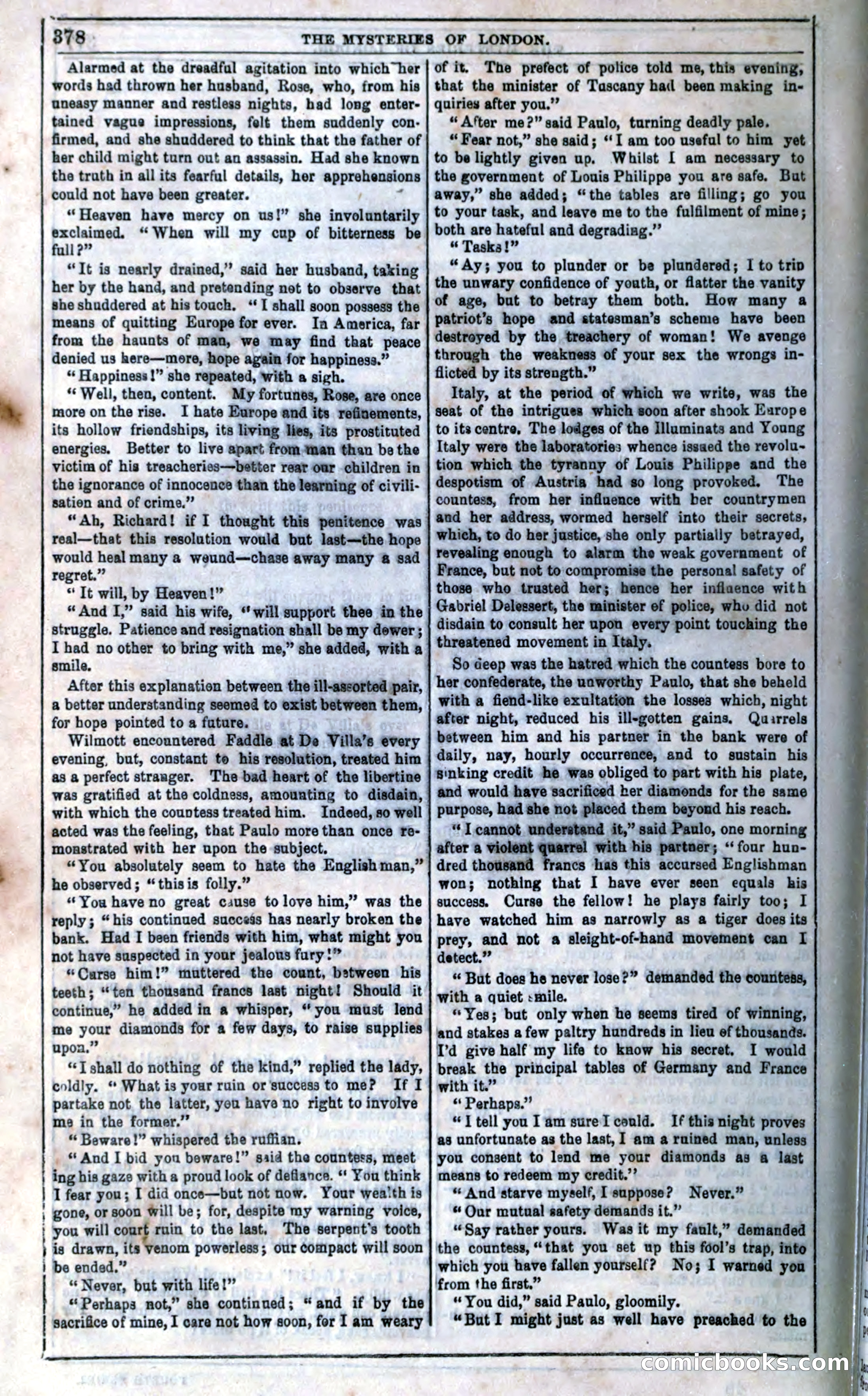 The Mysteries of London; or, Lights and Shadows of London Life — page 380 of 394