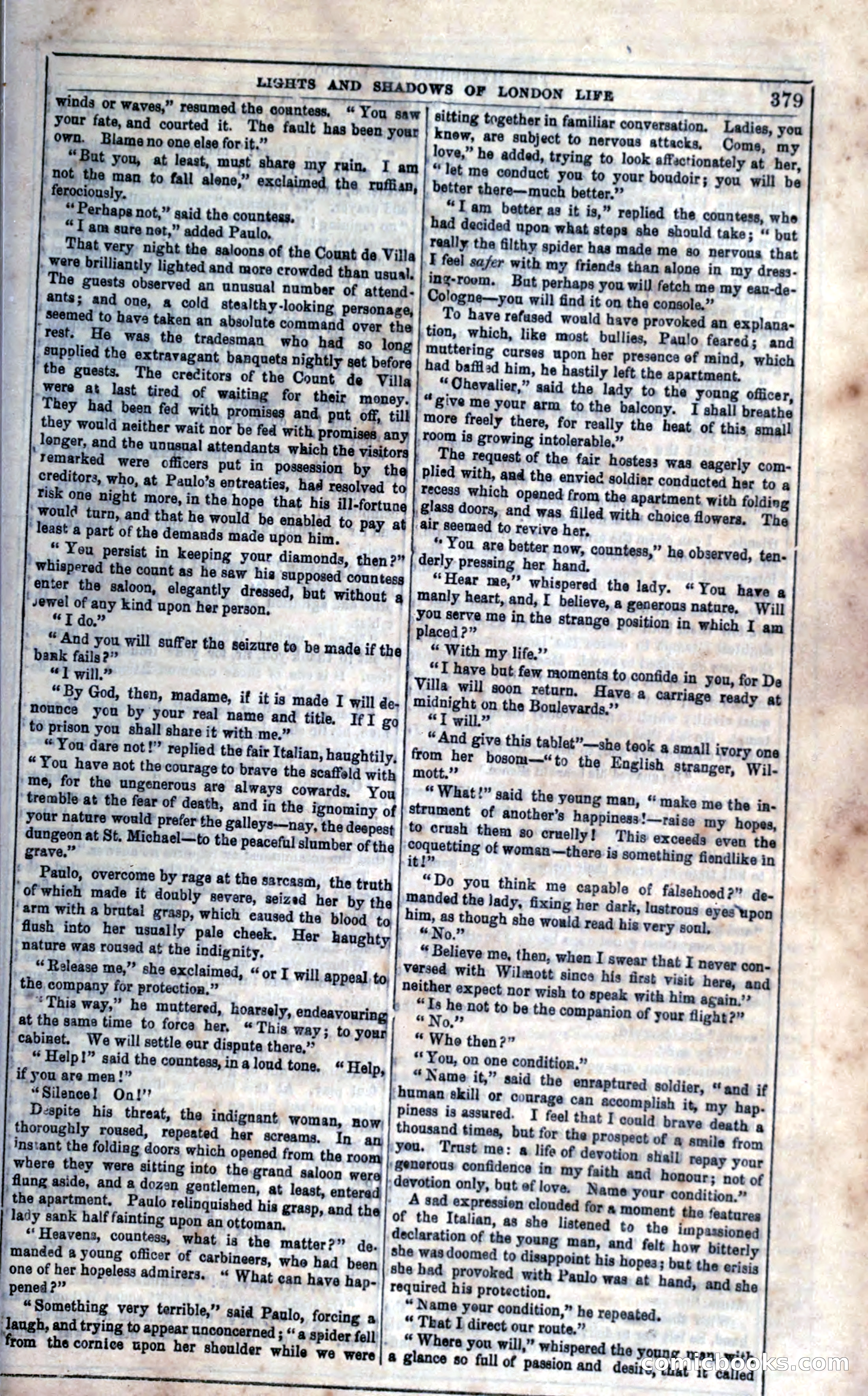 The Mysteries of London; or, Lights and Shadows of London Life — page 381 of 394