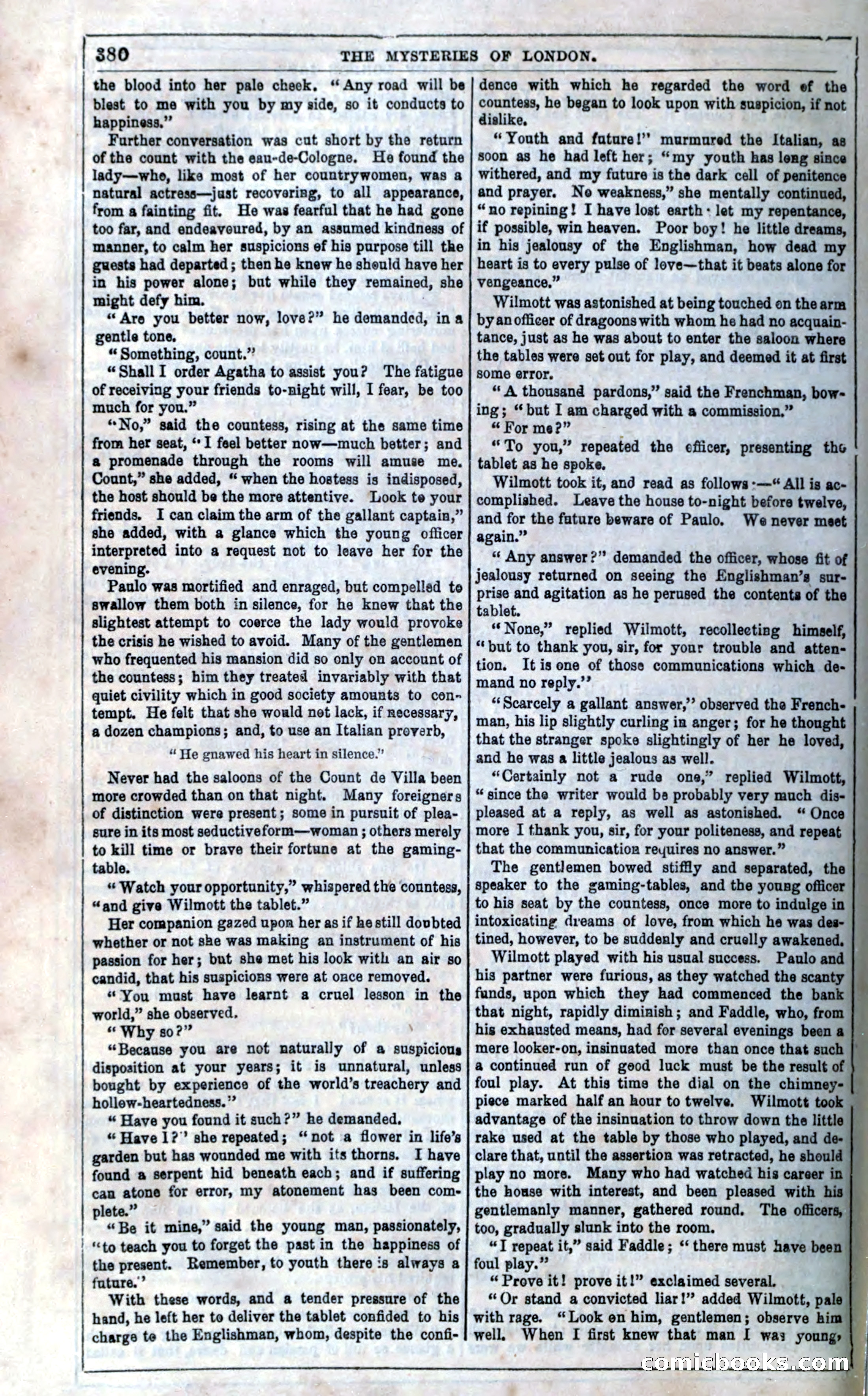 The Mysteries of London; or, Lights and Shadows of London Life — page 382 of 394