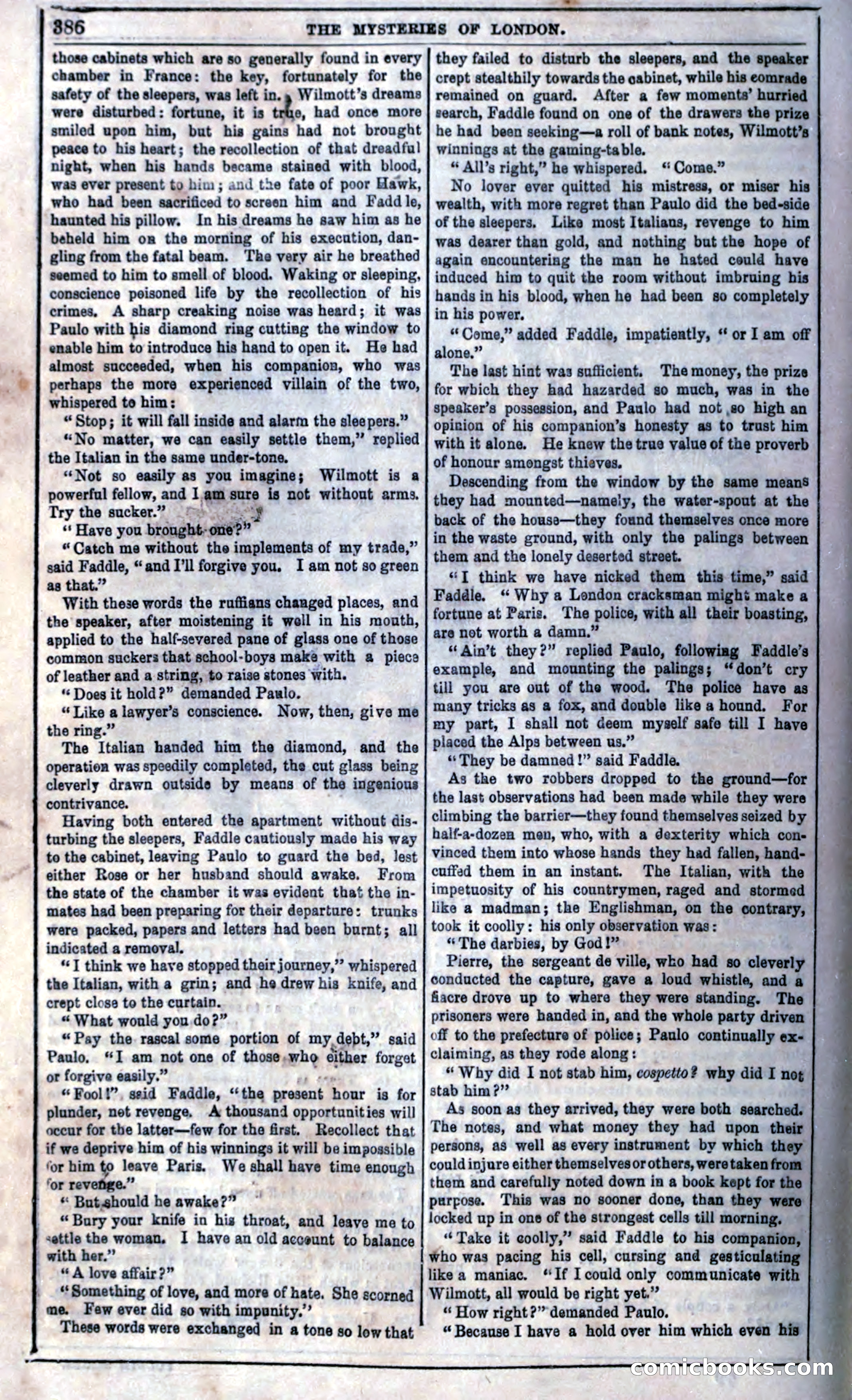 The Mysteries of London; or, Lights and Shadows of London Life — page 388 of 394