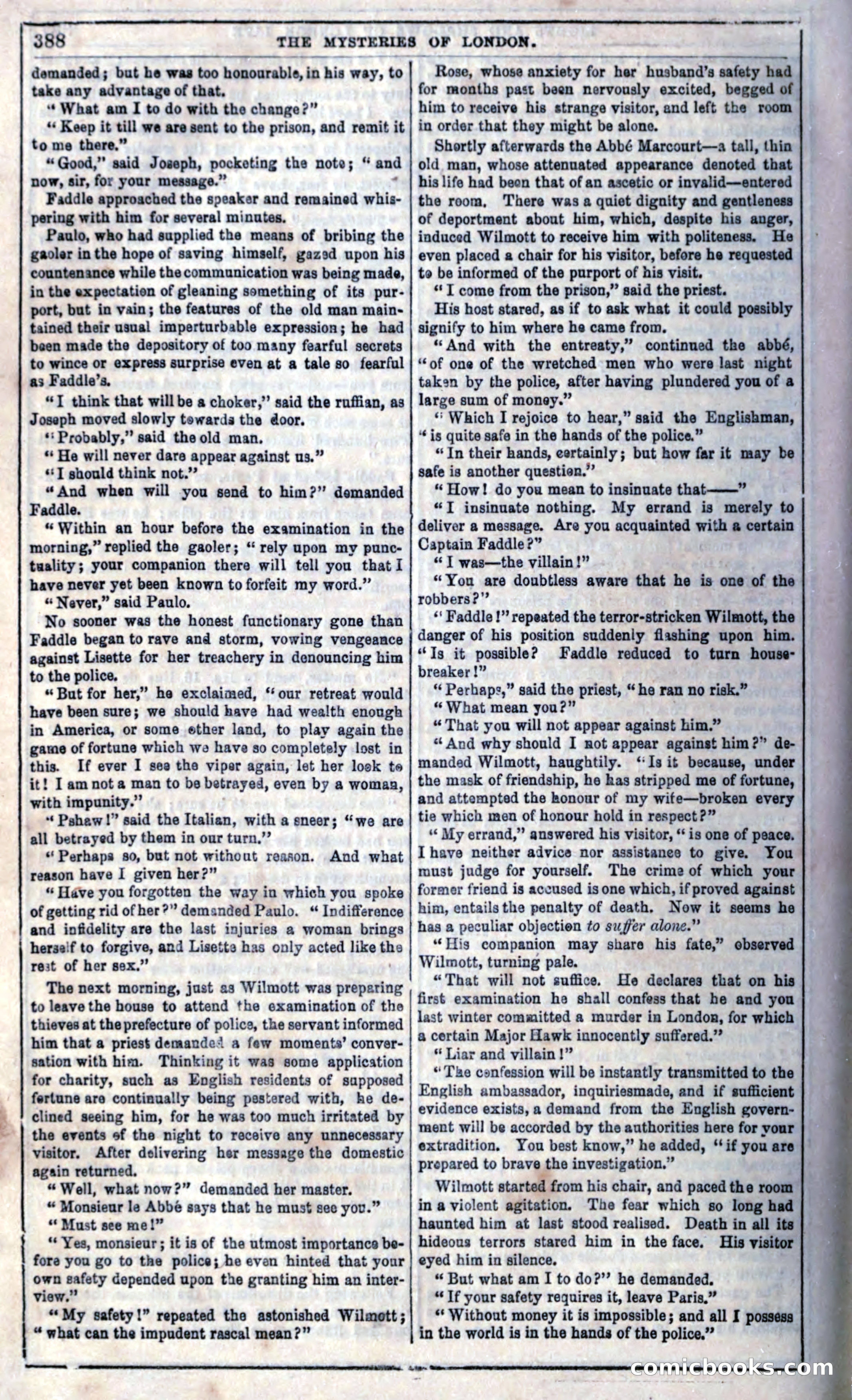 The Mysteries of London; or, Lights and Shadows of London Life — page 390 of 394