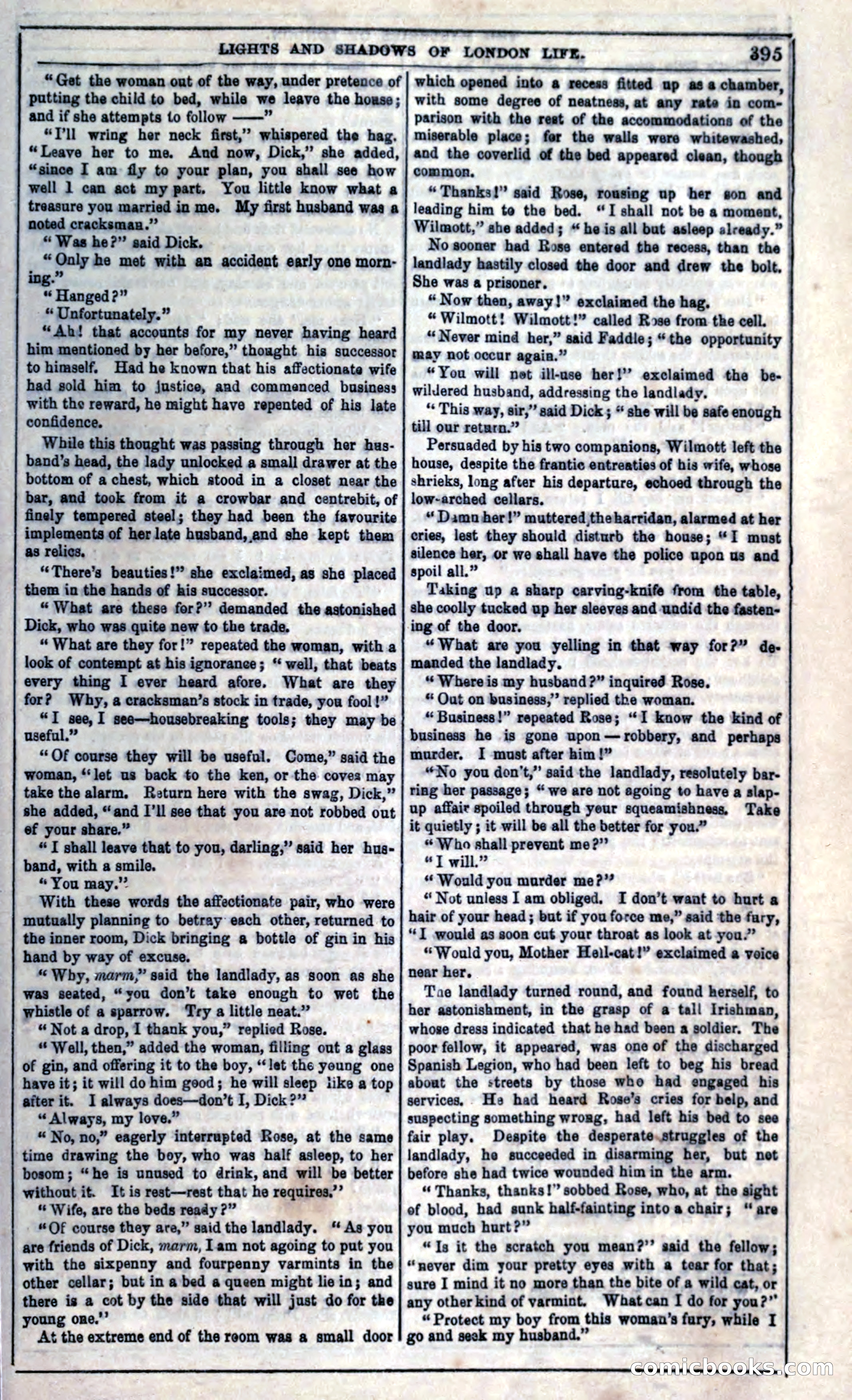 The Mysteries of London; or, Lights and Shadows of London Life — page 397 of 394