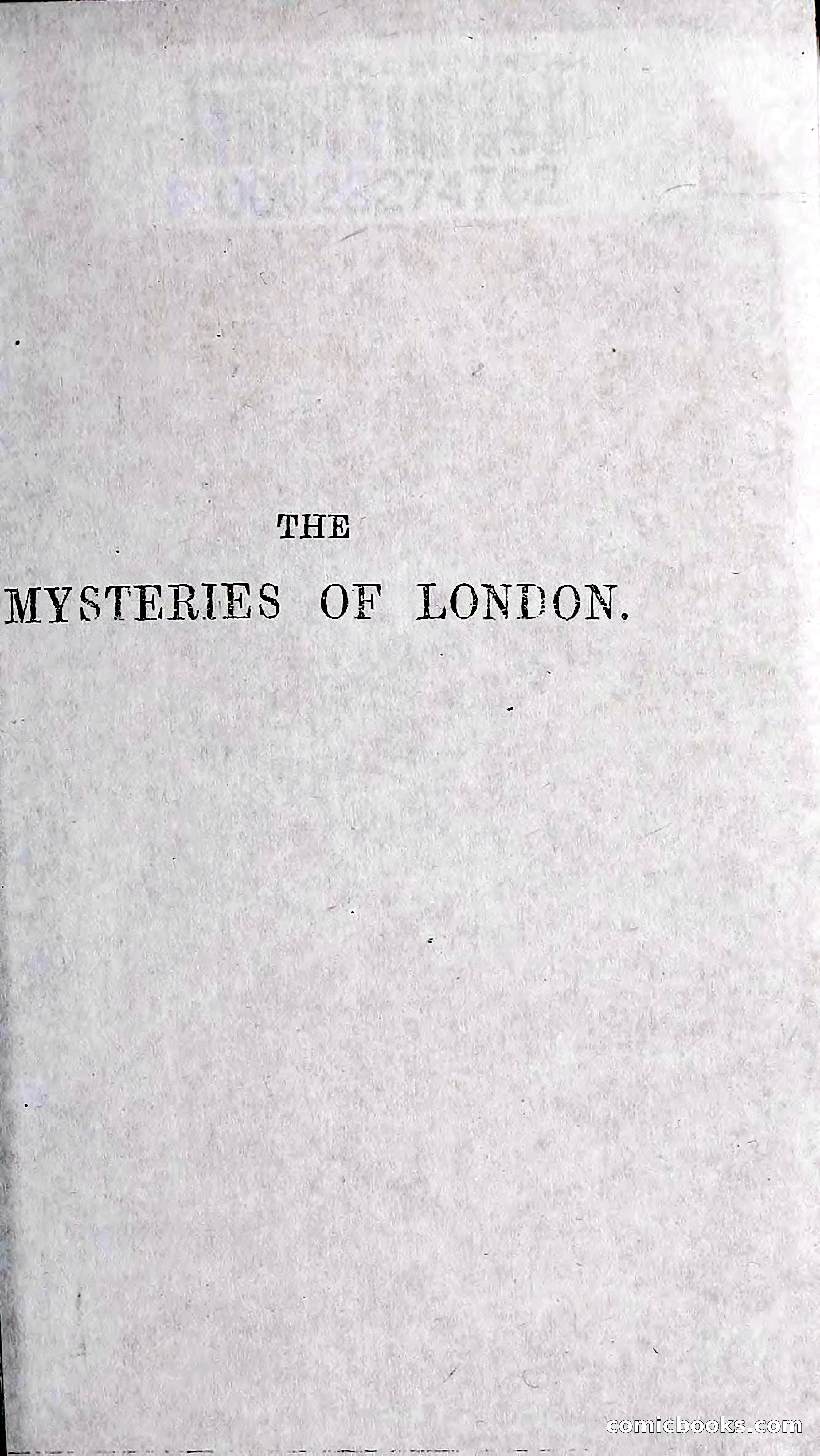 The Mysteries of London; or, Revelations of the British Metropolis — page 5 of 396