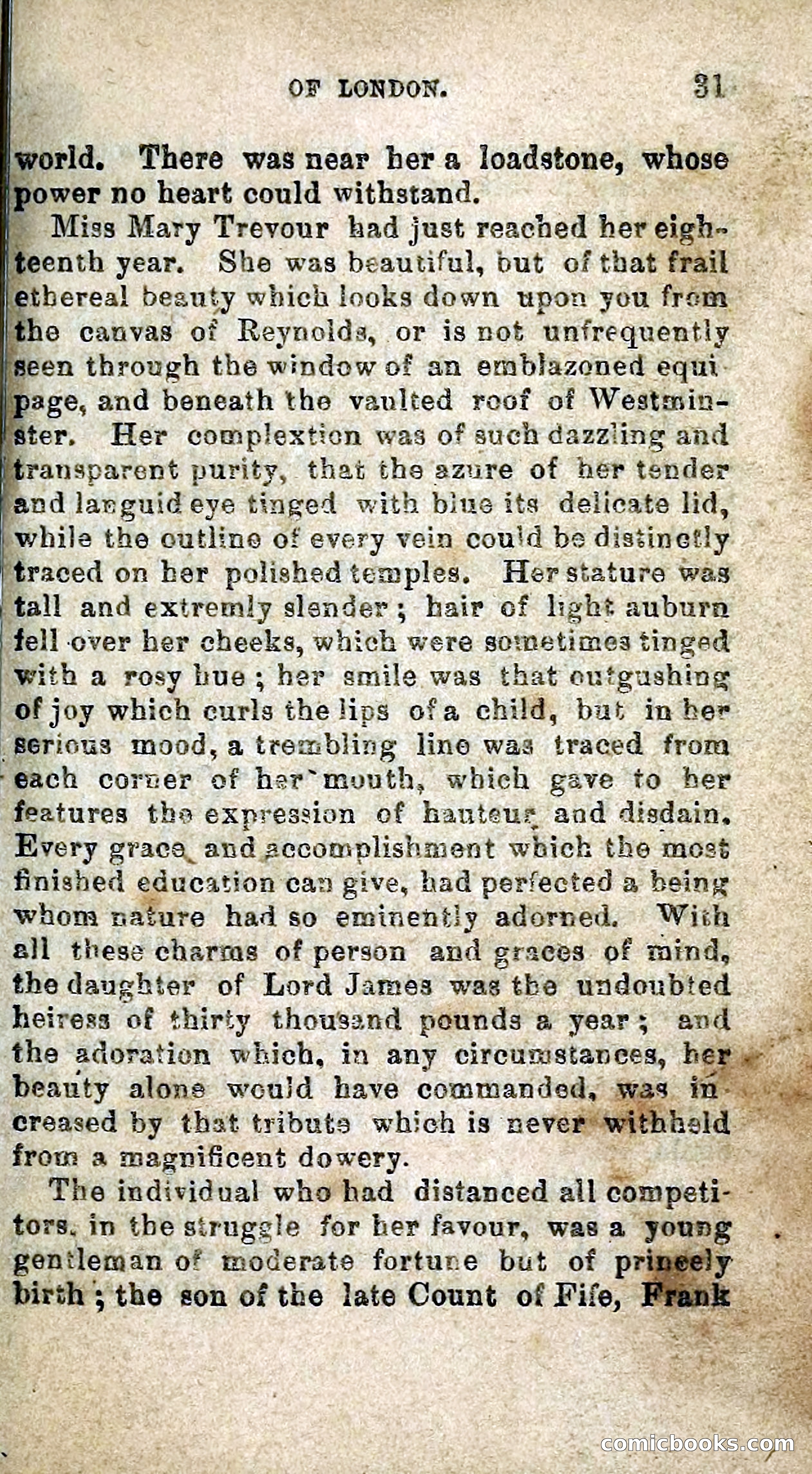 The Mysteries of London; or, Revelations of the British Metropolis — page 33 of 396
