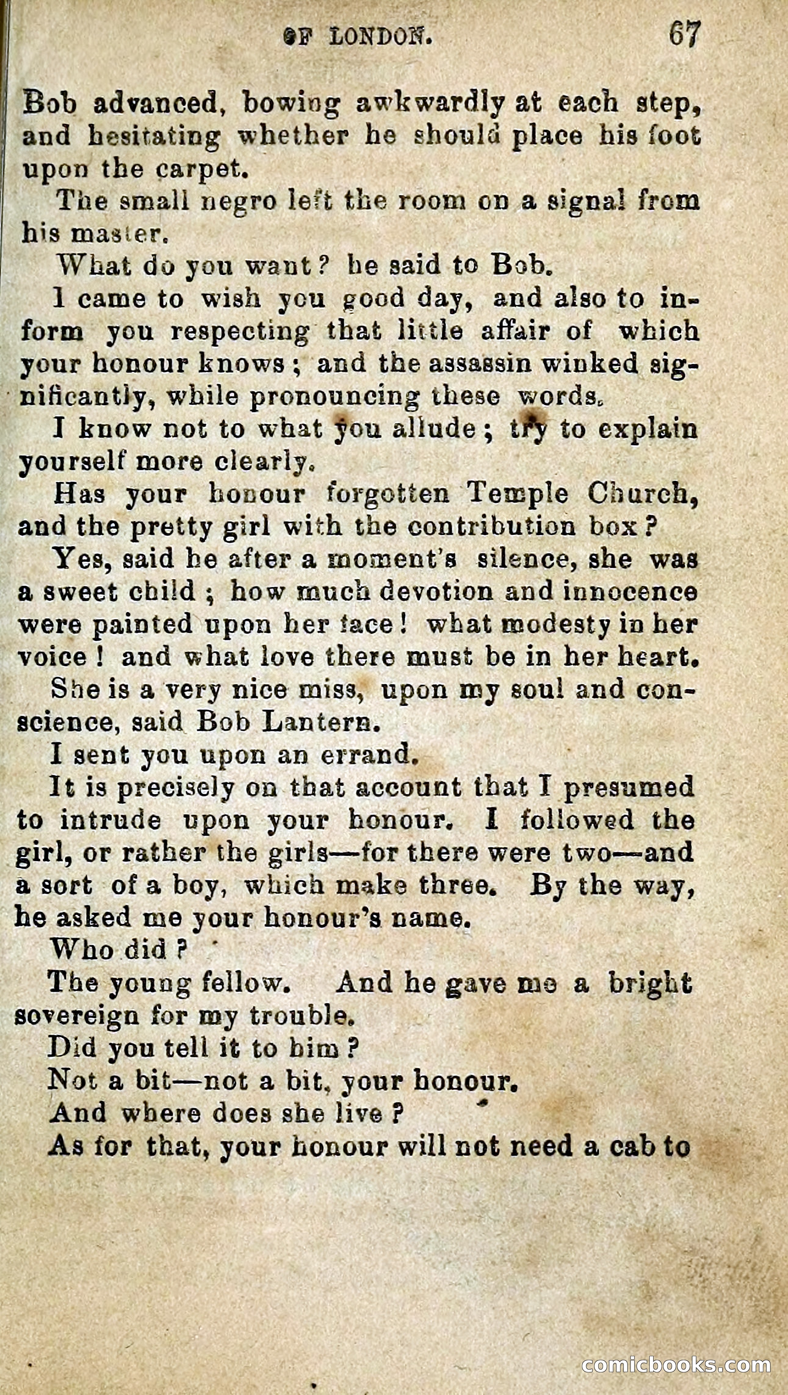 The Mysteries of London; or, Revelations of the British Metropolis — page 69 of 396