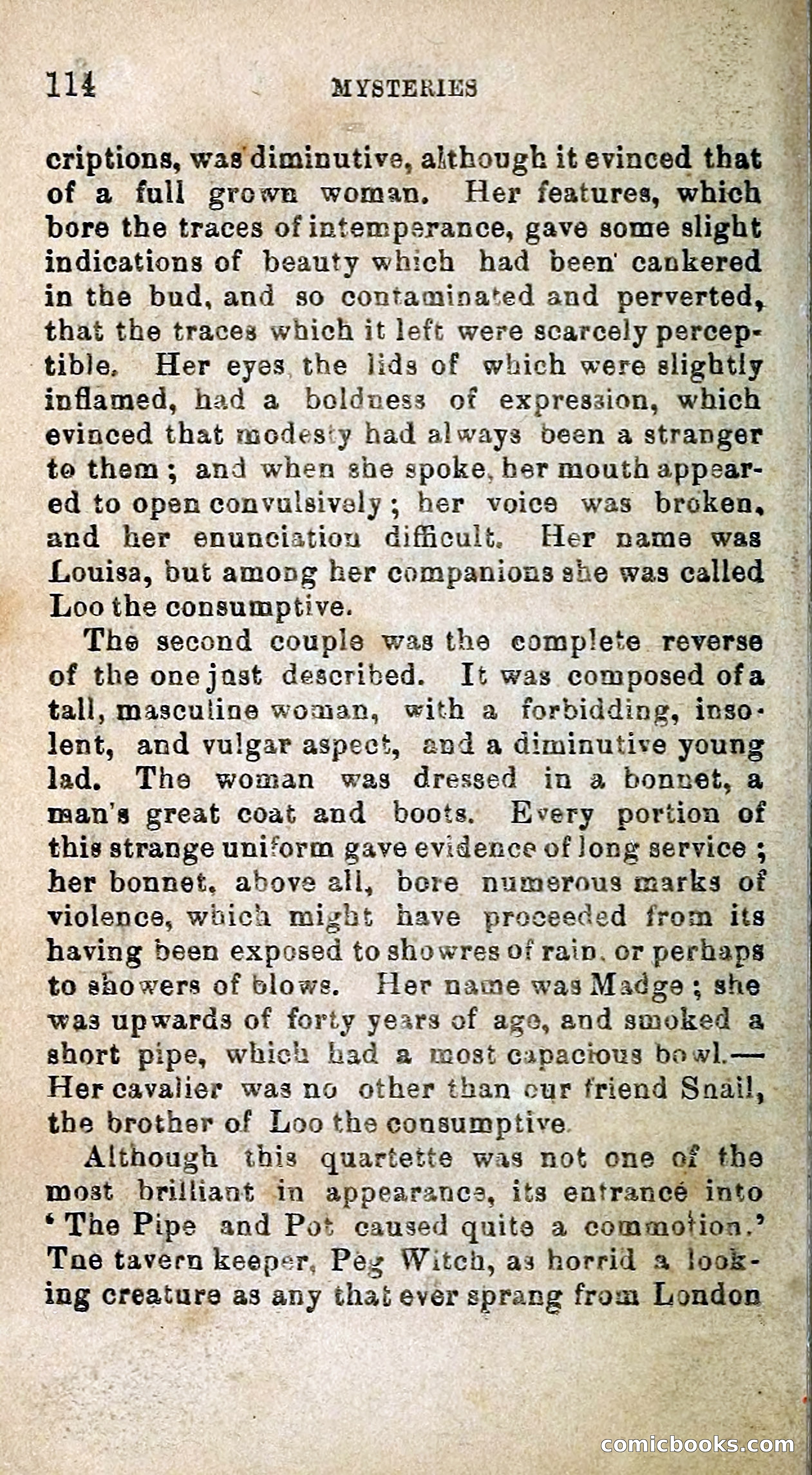 The Mysteries of London; or, Revelations of the British Metropolis — page 116 of 396