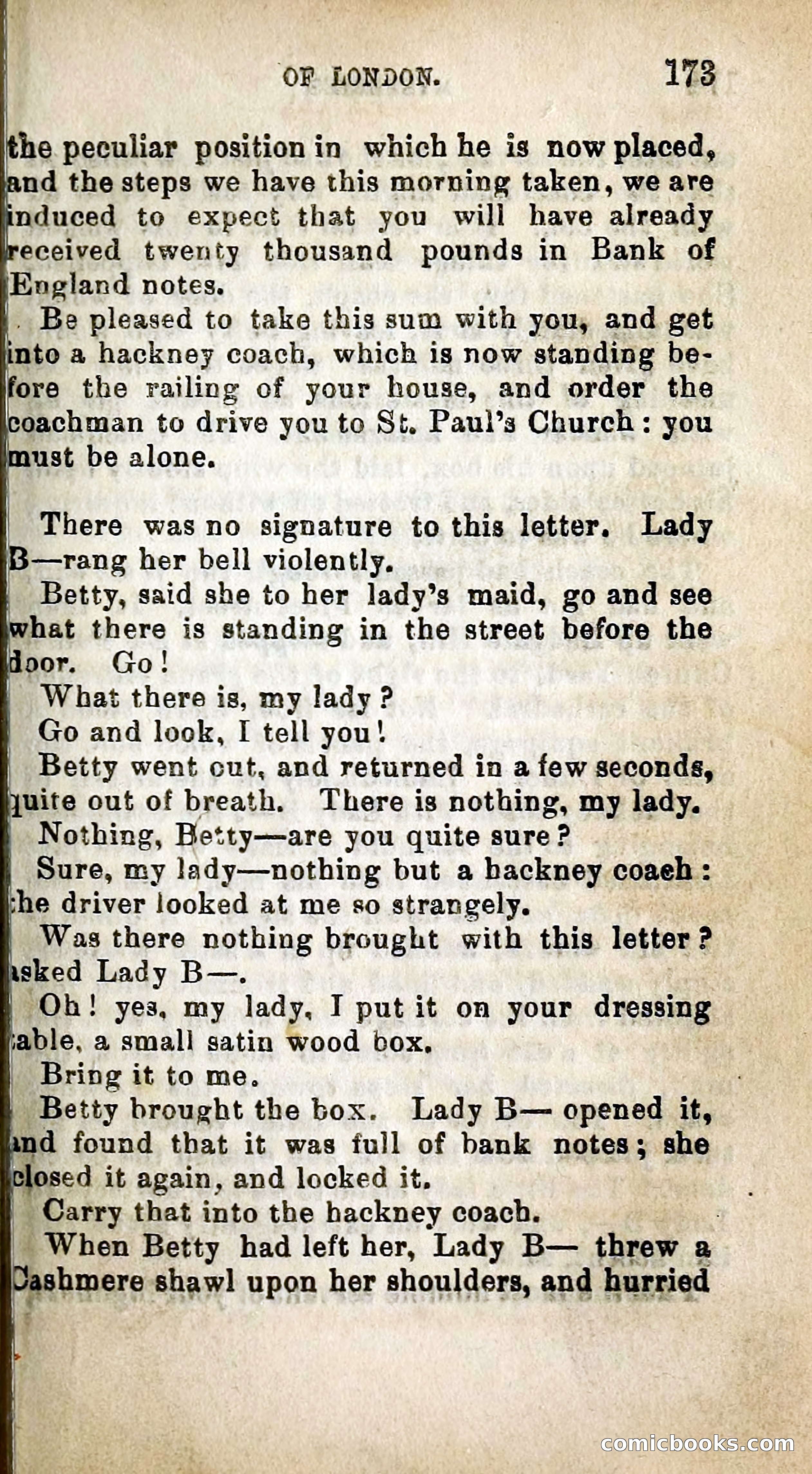 The Mysteries of London; or, Revelations of the British Metropolis — page 175 of 396