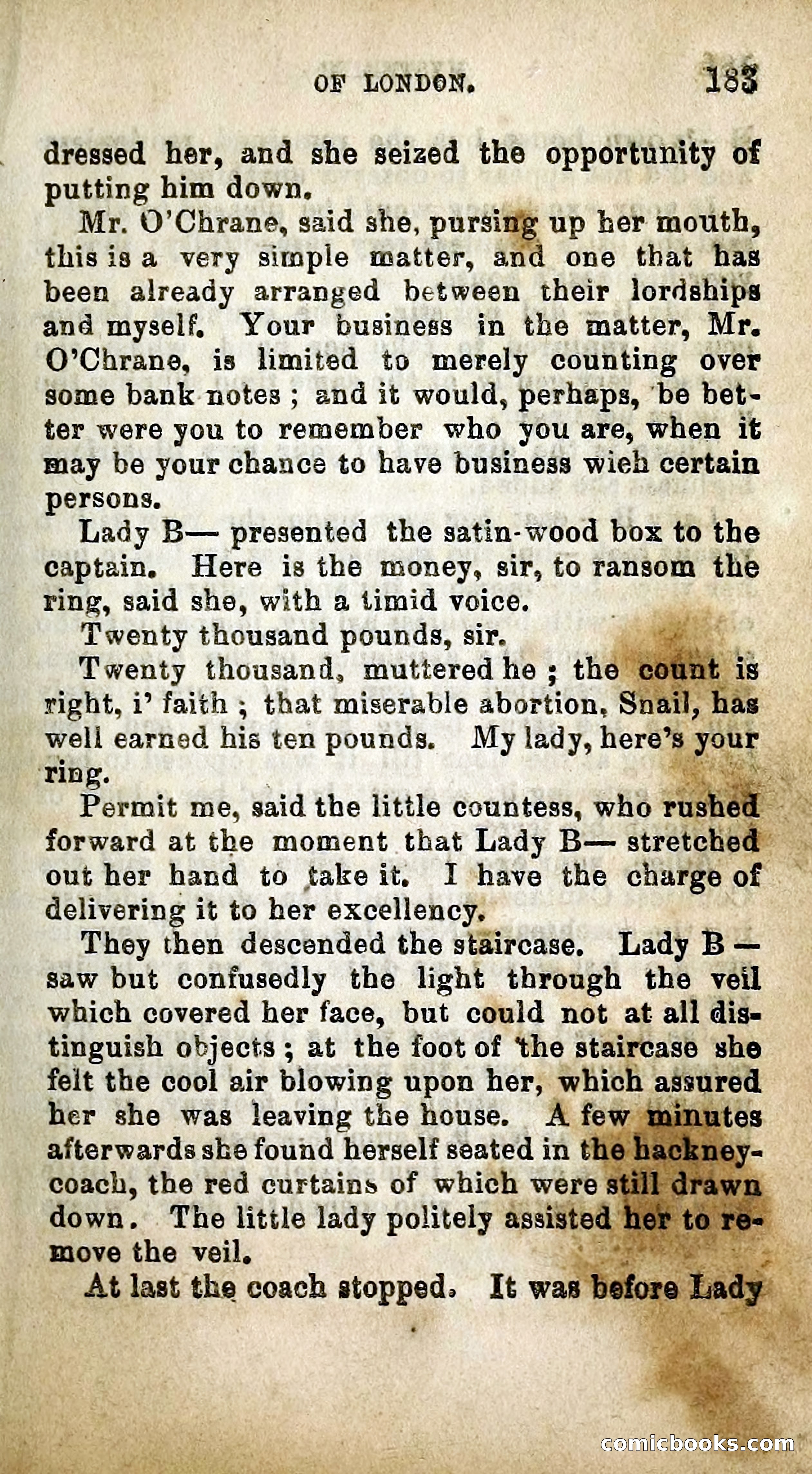 The Mysteries of London; or, Revelations of the British Metropolis — page 185 of 396