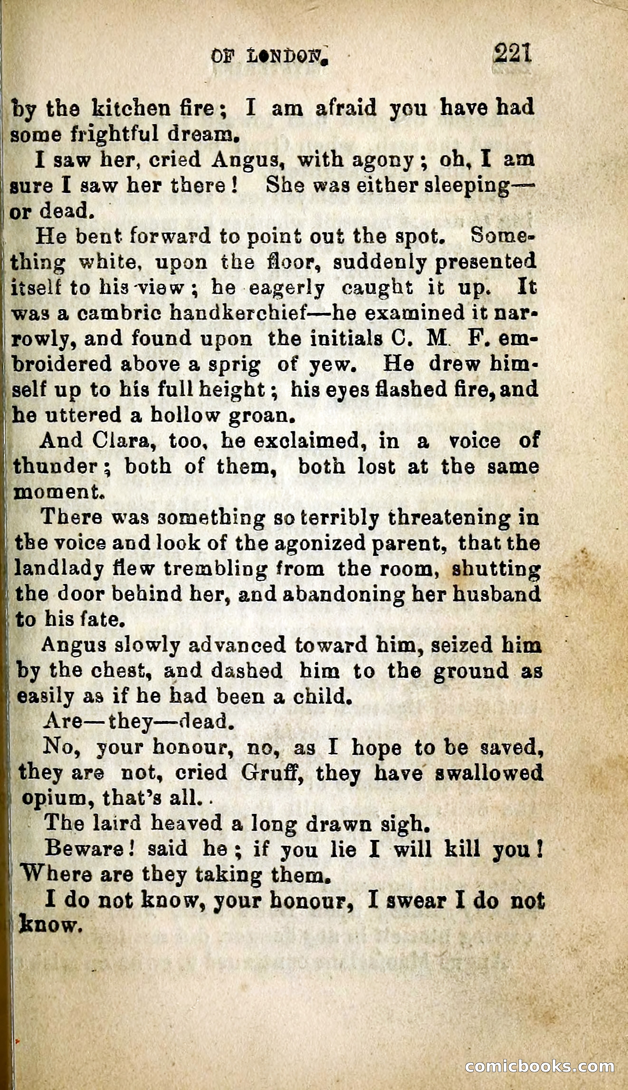 The Mysteries of London; or, Revelations of the British Metropolis — page 223 of 396