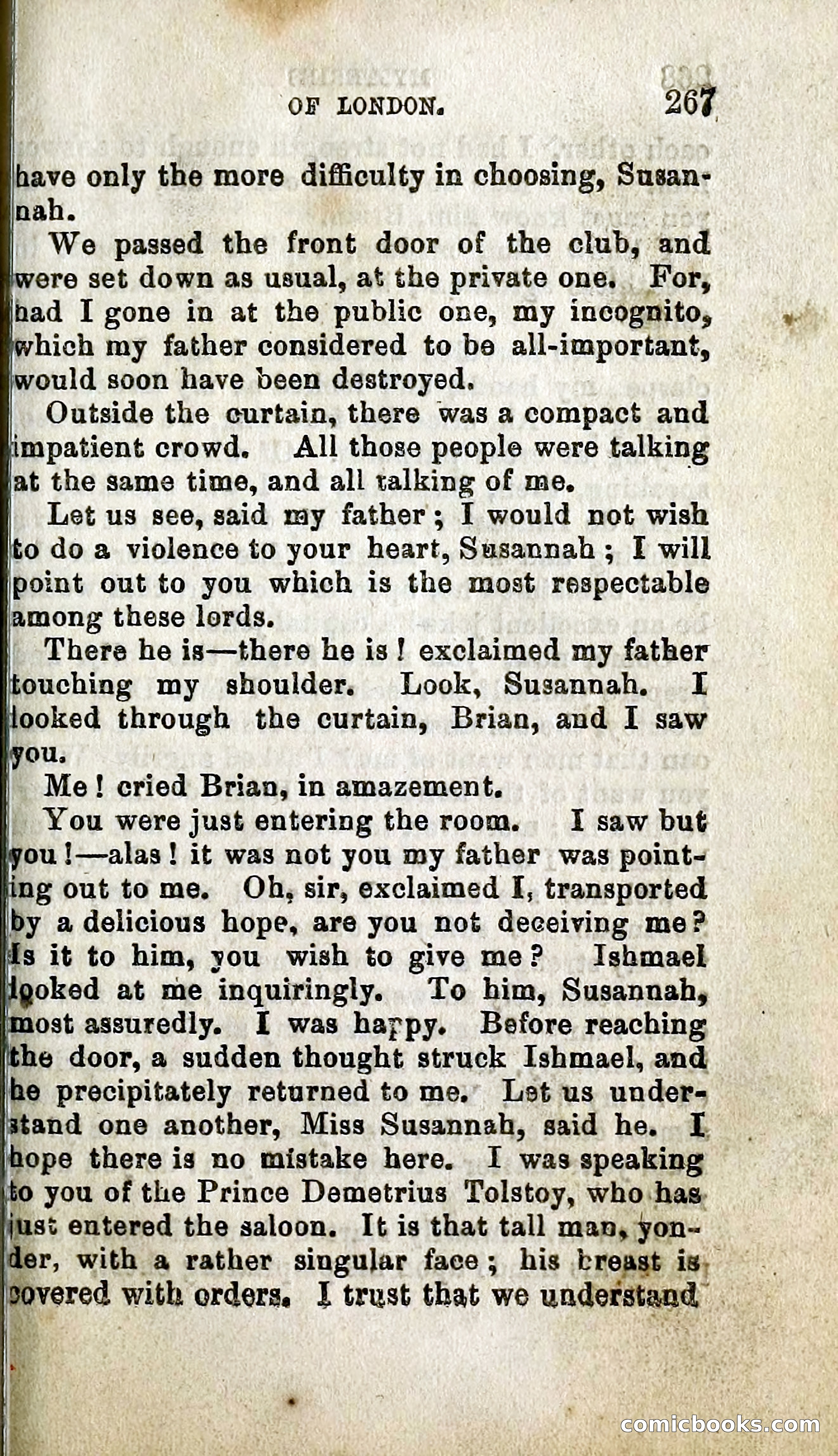 The Mysteries of London; or, Revelations of the British Metropolis — page 269 of 396